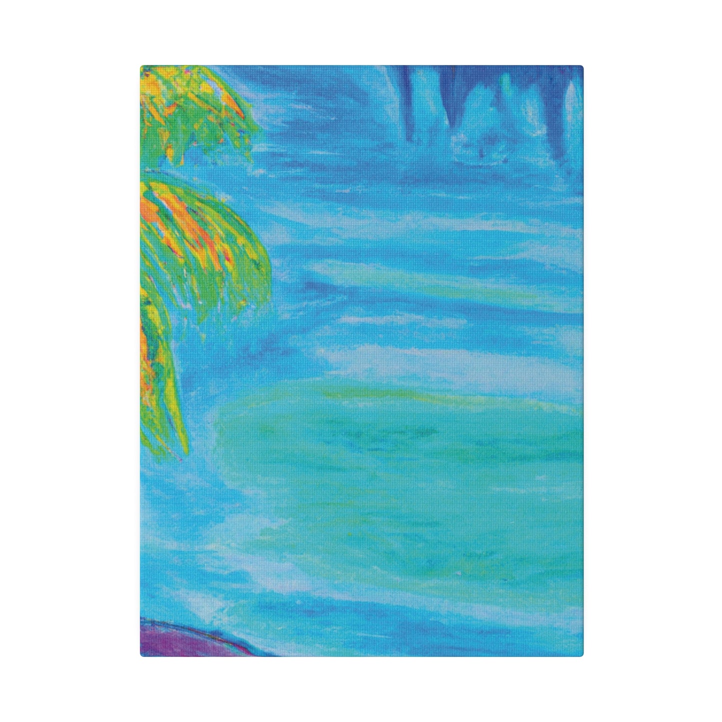 3842G - Bahamas Ocean Painting Print | Bahamas | Ocean | Beach | Poster | Home Decor | Wall Art | Canvas
