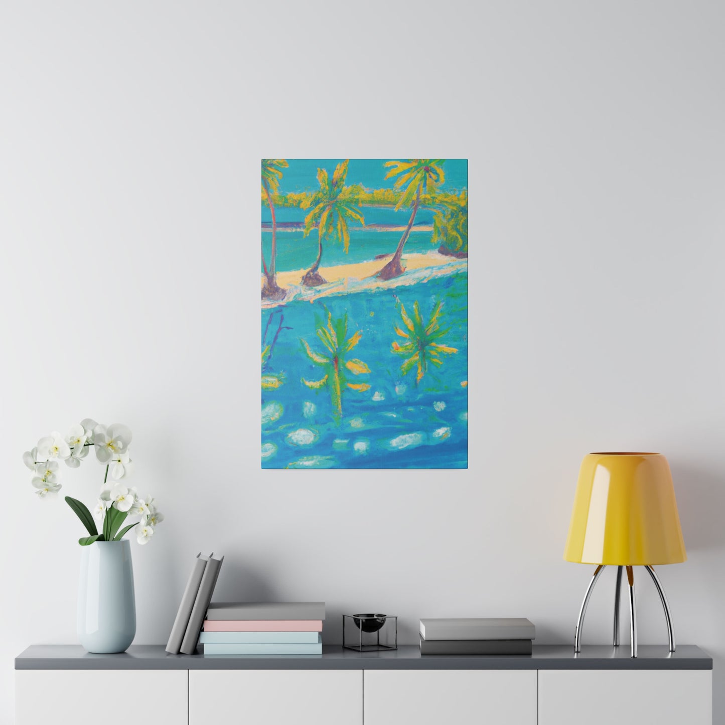 4825R - Bahamas Ocean Painting Print | Bahamas | Ocean | Beach | Poster | Home Decor | Wall Art | Canvas