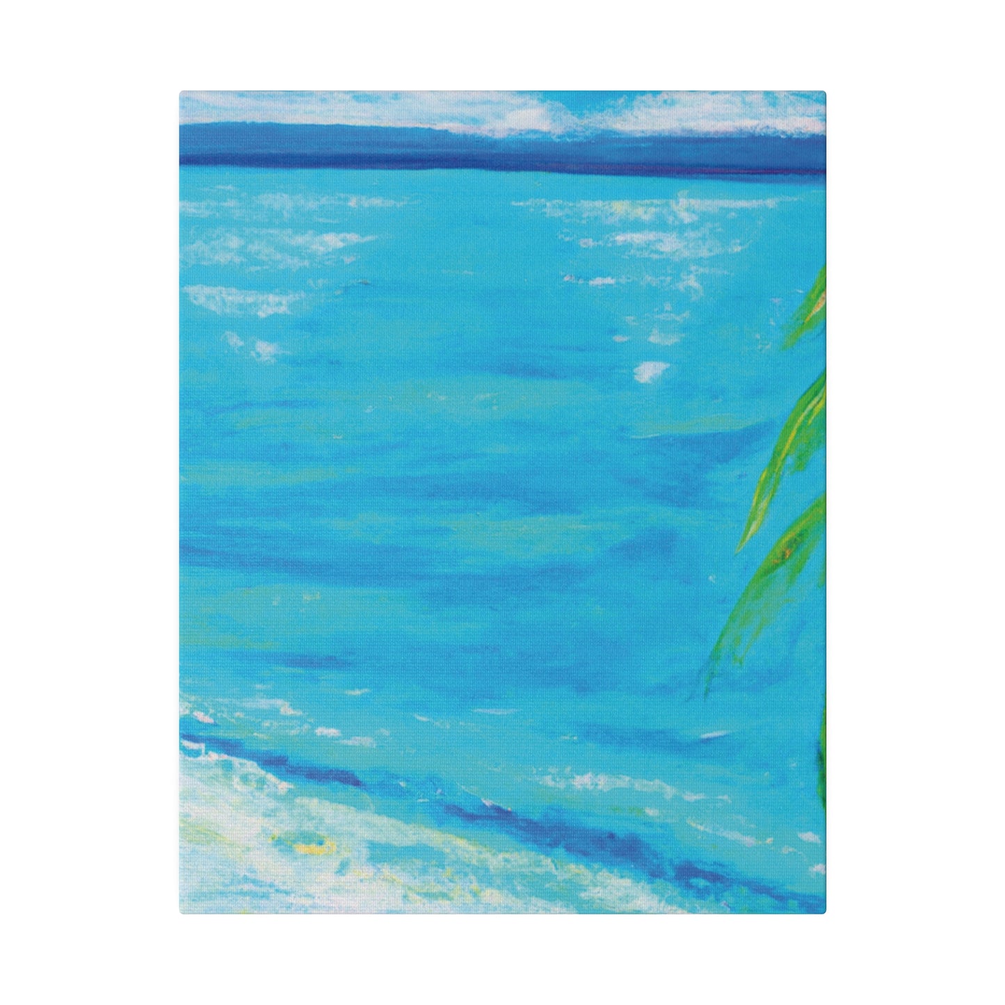 8858N - Bahamas Ocean Painting Print | Bahamas | Ocean | Beach | Poster | Home Decor | Wall Art | Canvas