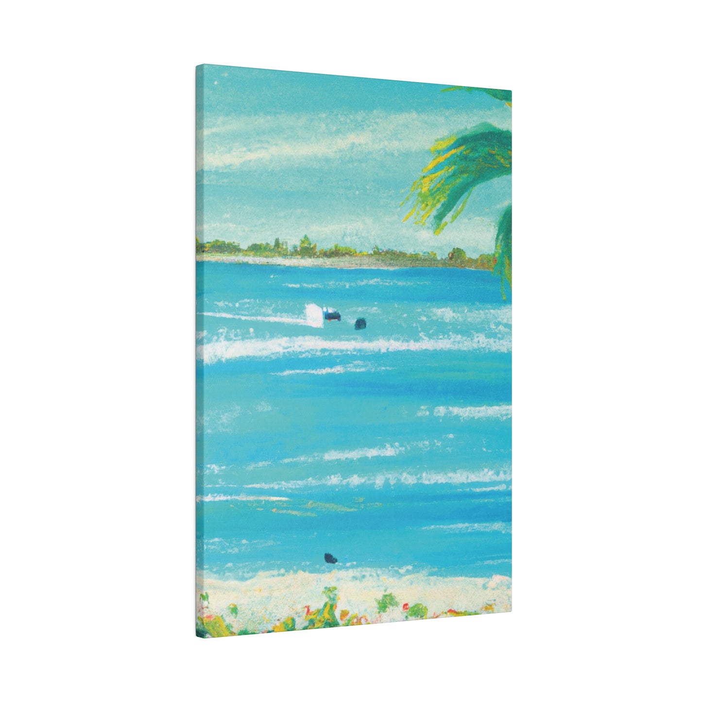 4282E - Bahamas Ocean Painting Print | Bahamas | Ocean | Beach | Poster | Home Decor | Wall Art | Canvas