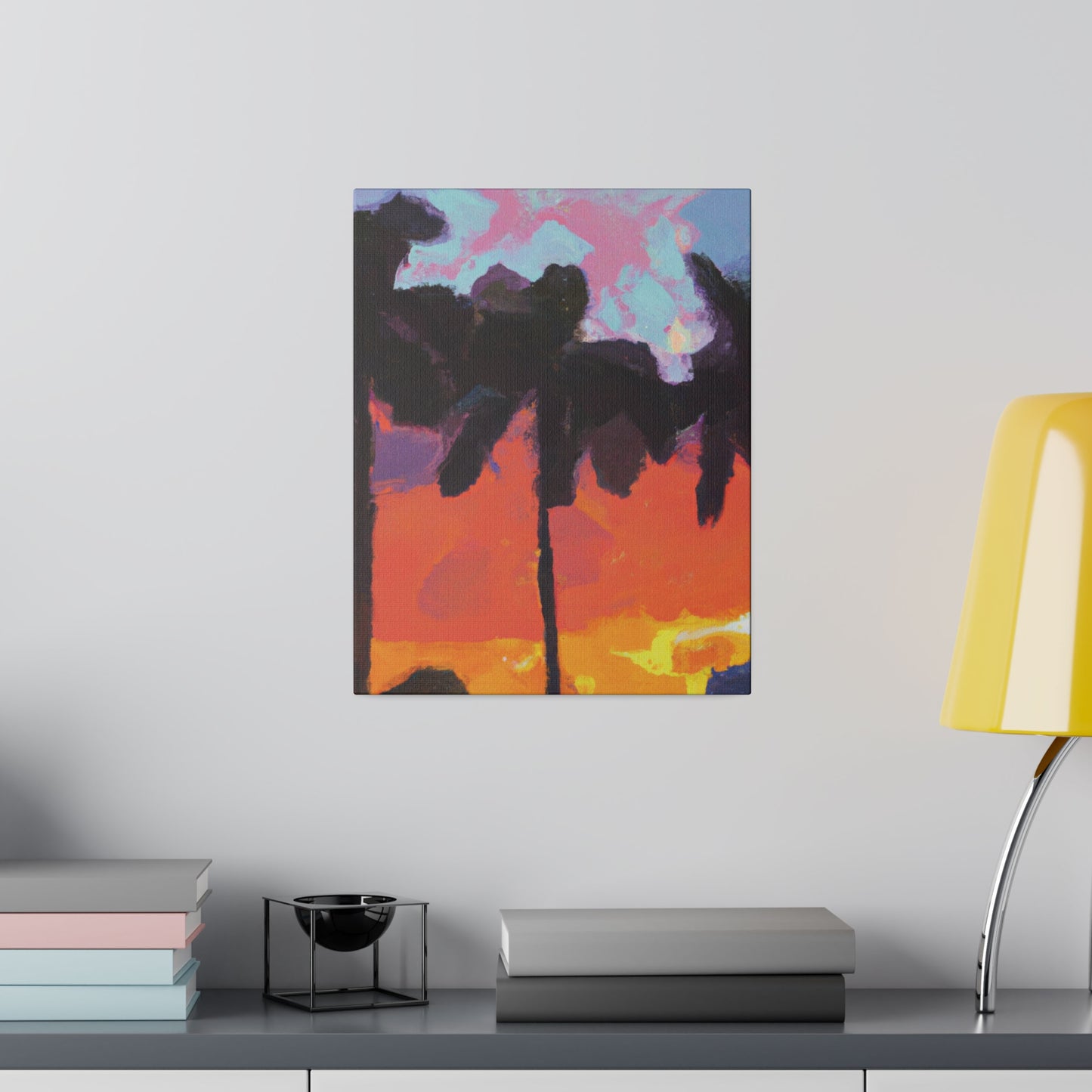 9276D - Miami Beach Sunset Painting Print | Miami | Beach | Sunset | Poster | Home Decor | Wall Art | Canvas