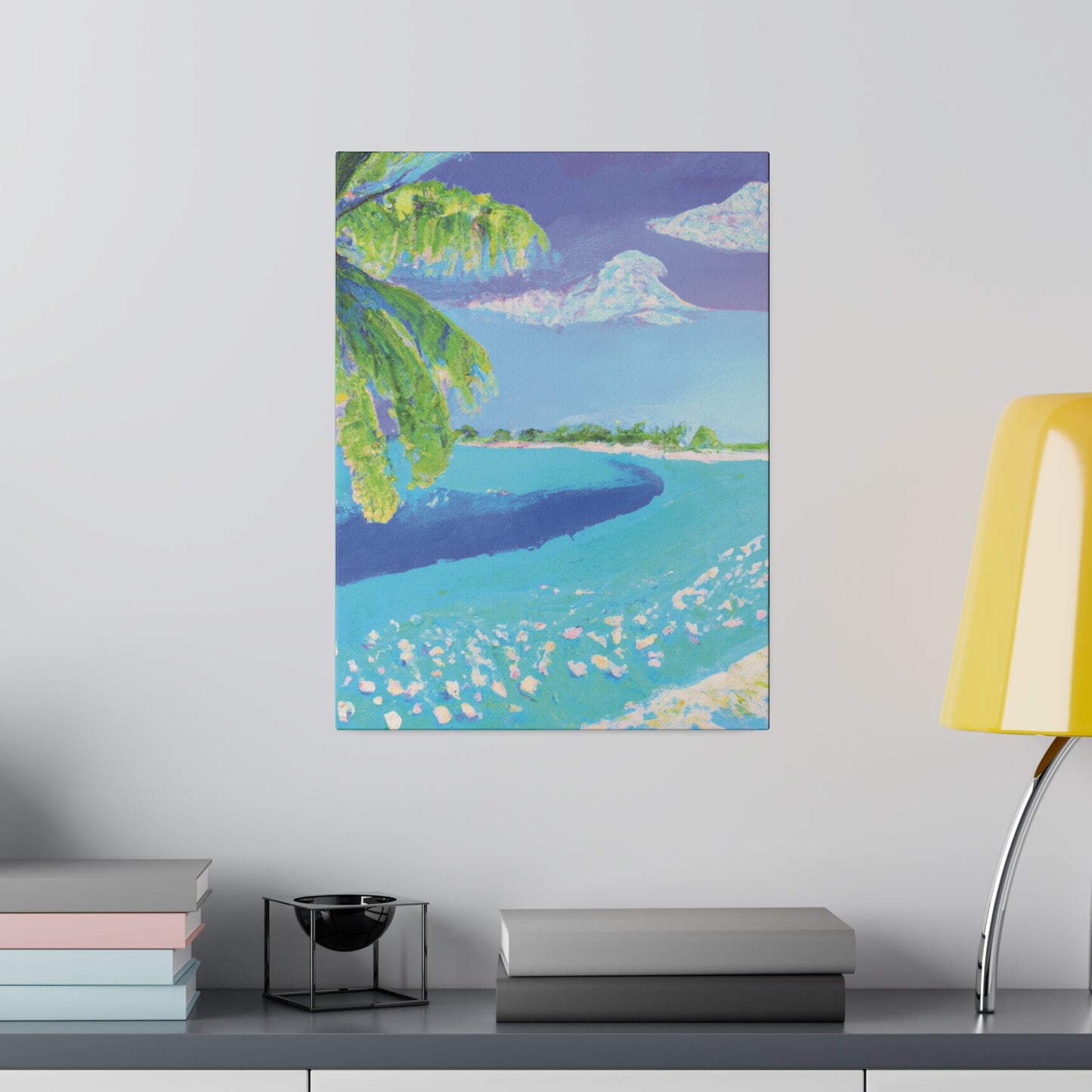 9792F - Bahamas Ocean Painting Print | Bahamas | Ocean | Beach | Poster | Home Decor | Wall Art | Canvas