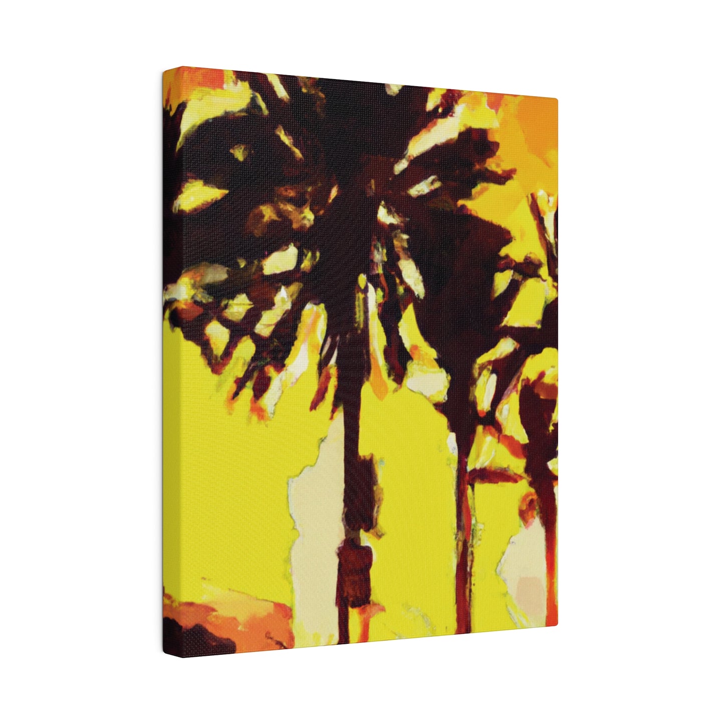 8336Q - Miami Beach Sunset Painting Print | Miami | Beach | Sunset | Poster | Home Decor | Wall Art | Canvas