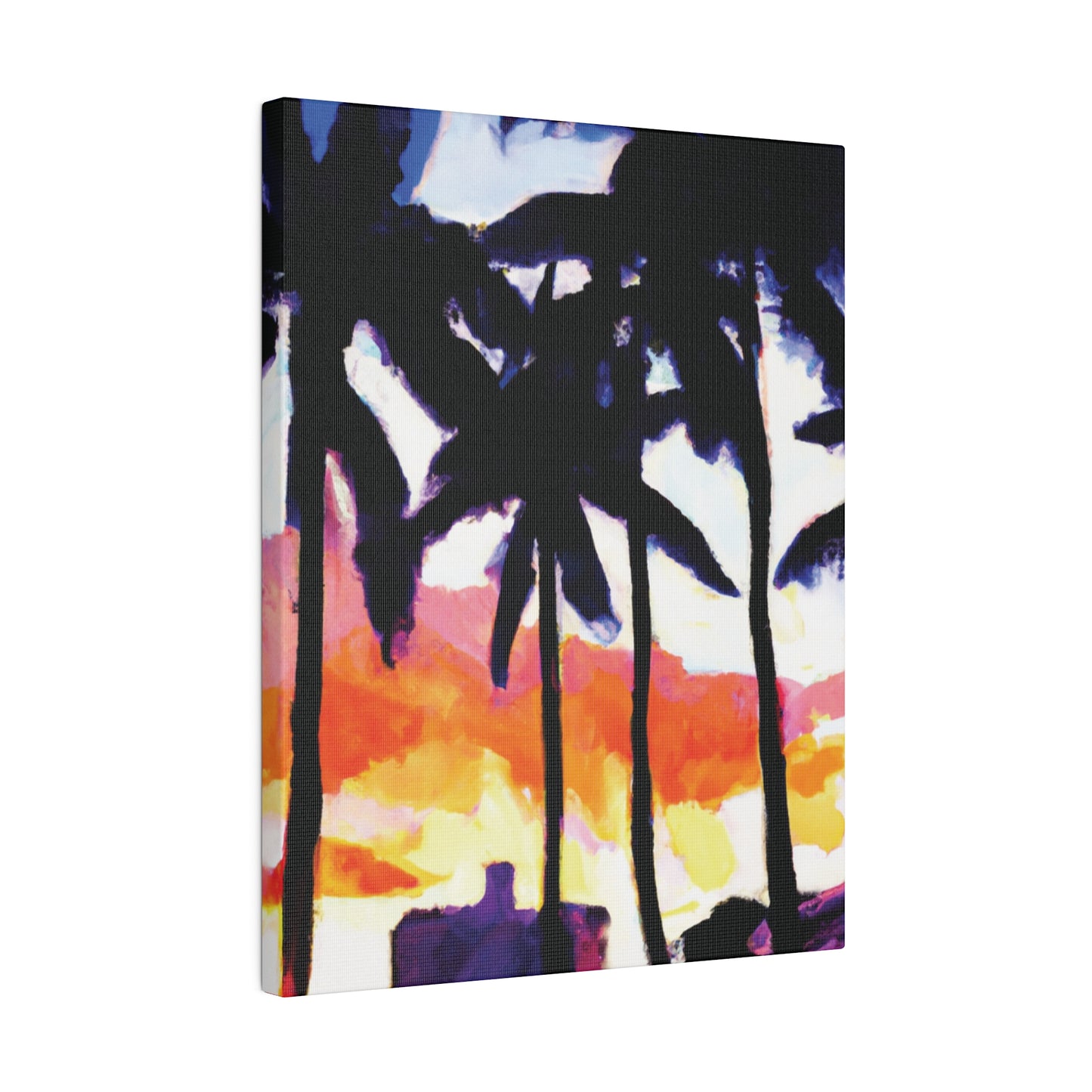 5637U - Miami Beach Sunset Painting Print | Miami | Beach | Sunset | Poster | Home Decor | Wall Art | Canvas