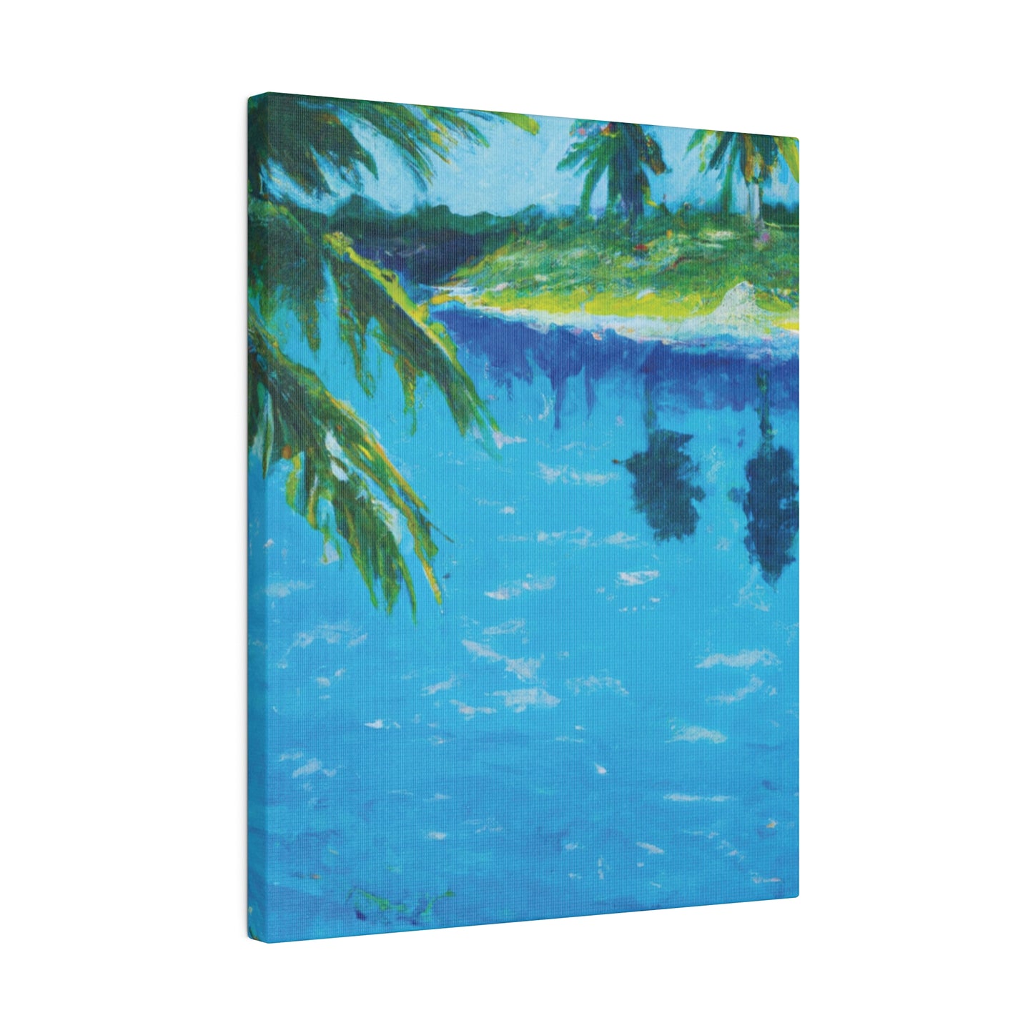 4568T - Bahamas Ocean Painting Print | Bahamas | Ocean | Beach | Poster | Home Decor | Wall Art | Canvas