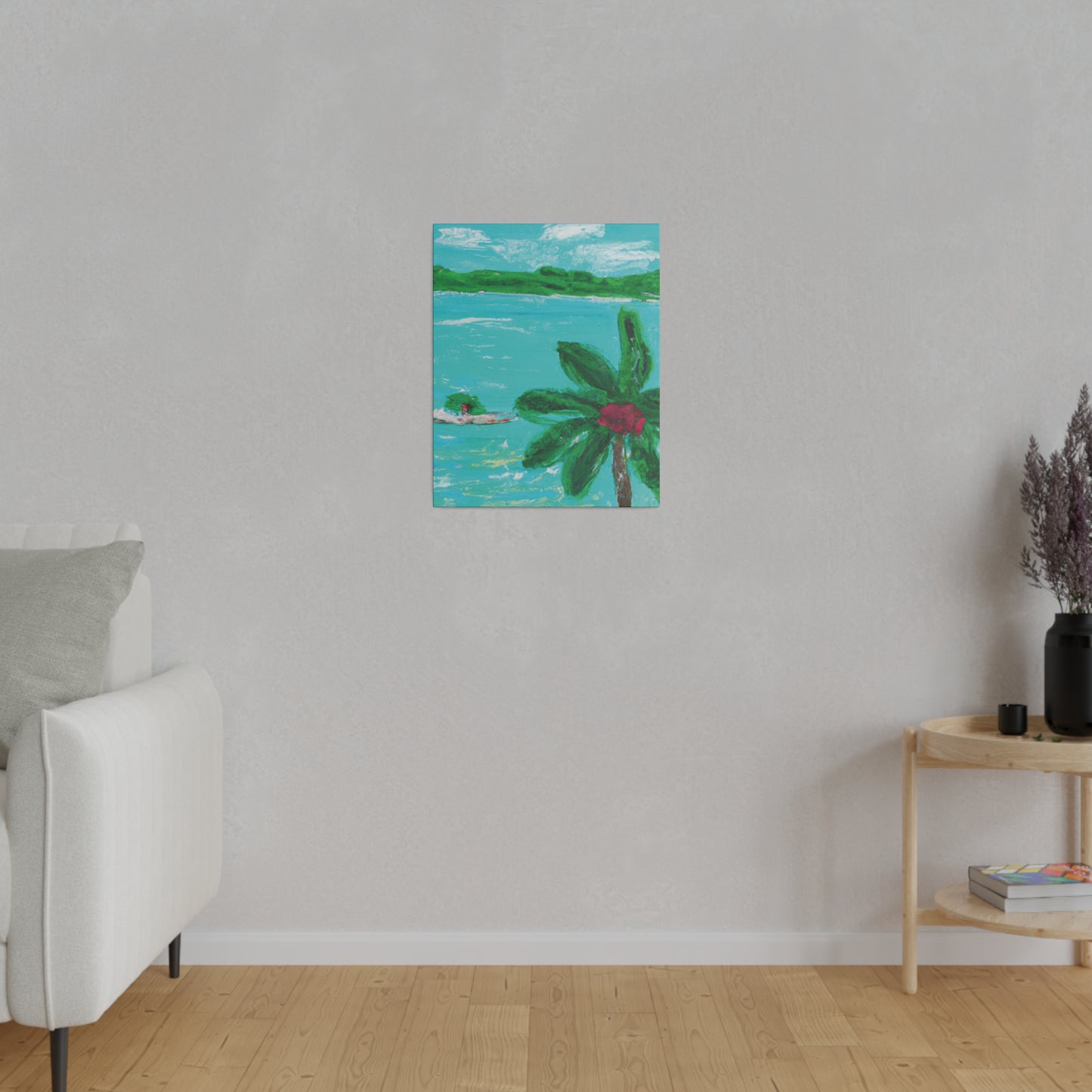 5627Q - Bahamas Ocean Painting Print | Bahamas | Ocean | Beach | Poster | Home Decor | Wall Art | Canvas