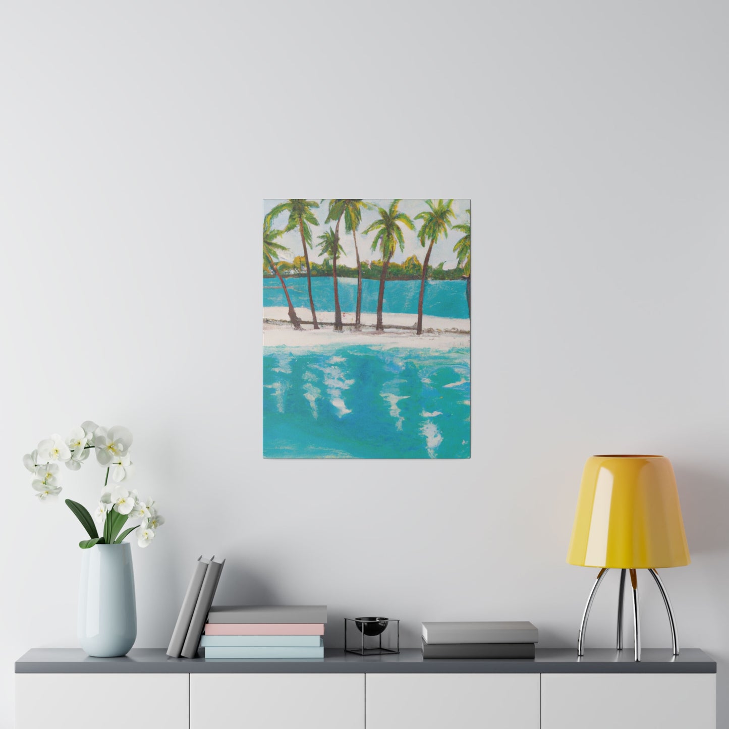 8045G - Bahamas Ocean Painting Print | Bahamas | Ocean | Beach | Poster | Home Decor | Wall Art | Canvas