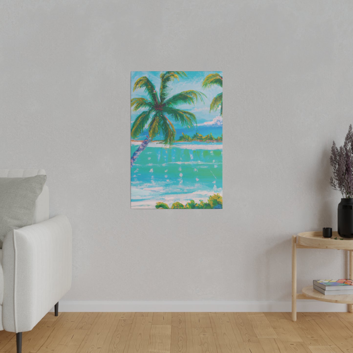 9452K - Bahamas Ocean Painting Print | Bahamas | Ocean | Beach | Poster | Home Decor | Wall Art | Canvas