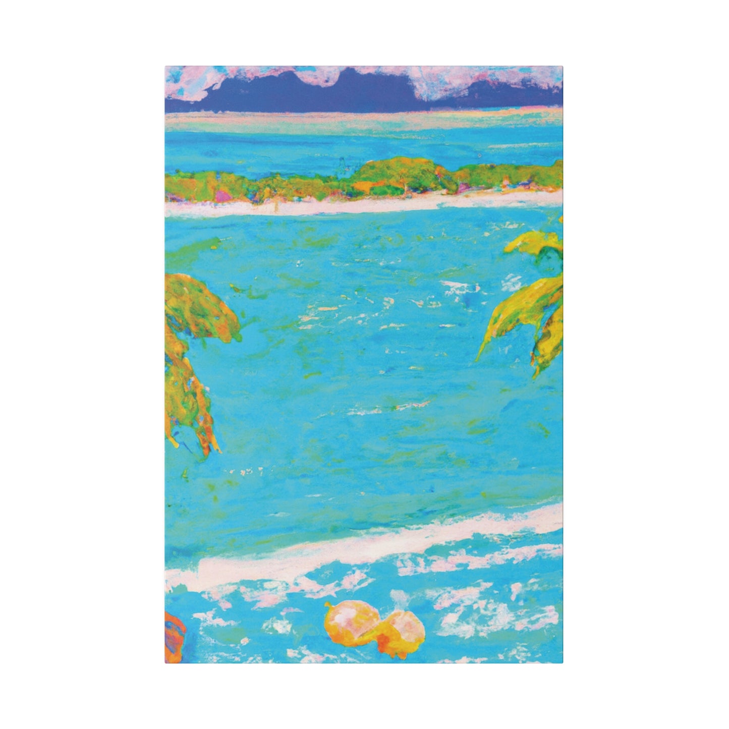 4783Z - Bahamas Ocean Painting Print | Bahamas | Ocean | Beach | Poster | Home Decor | Wall Art | Canvas