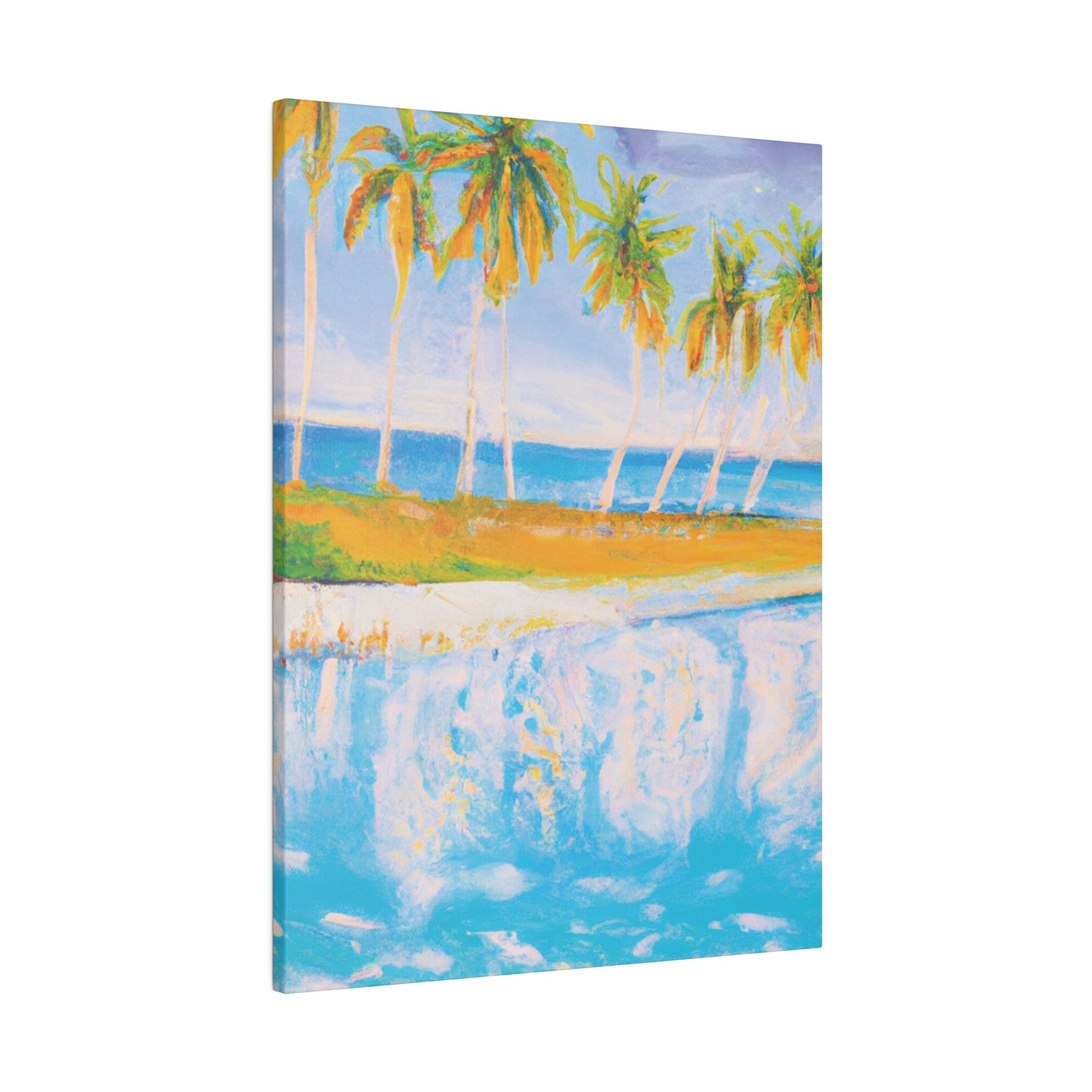 4904O - Bahamas Ocean Painting Print | Bahamas | Ocean | Beach | Poster | Home Decor | Wall Art | Canvas
