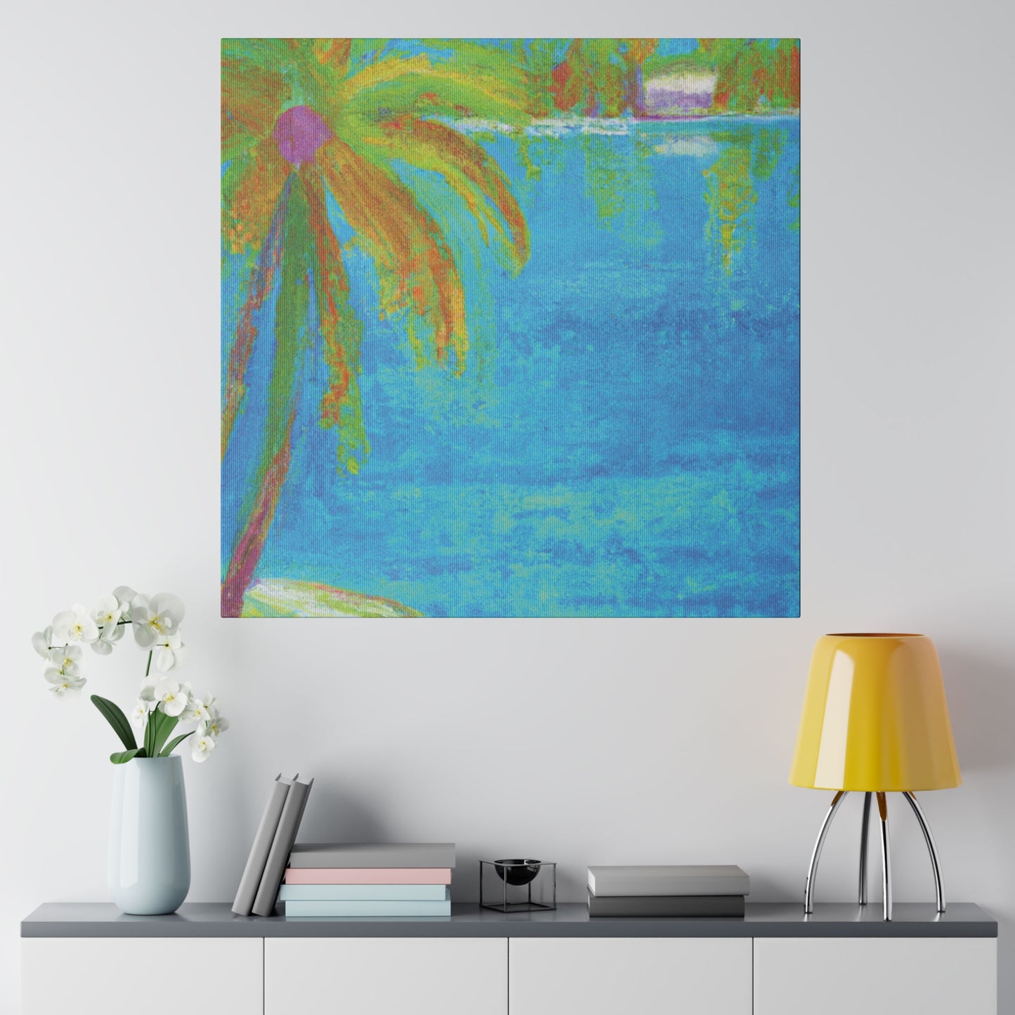 7245E - Bahamas Ocean Painting Print | Bahamas | Ocean | Beach | Poster | Home Decor | Wall Art | Canvas