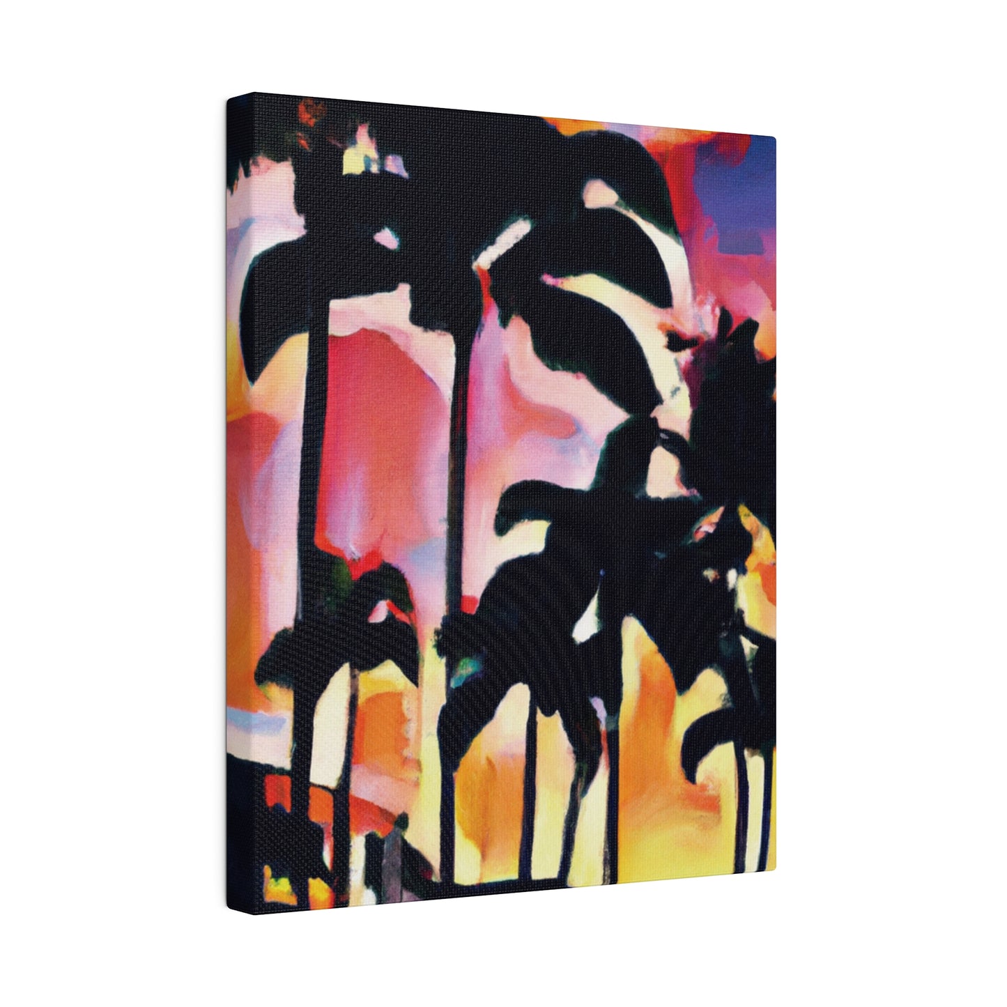 4986G - Miami Beach Sunset Painting Print | Miami | Beach | Sunset | Poster | Home Decor | Wall Art | Canvas