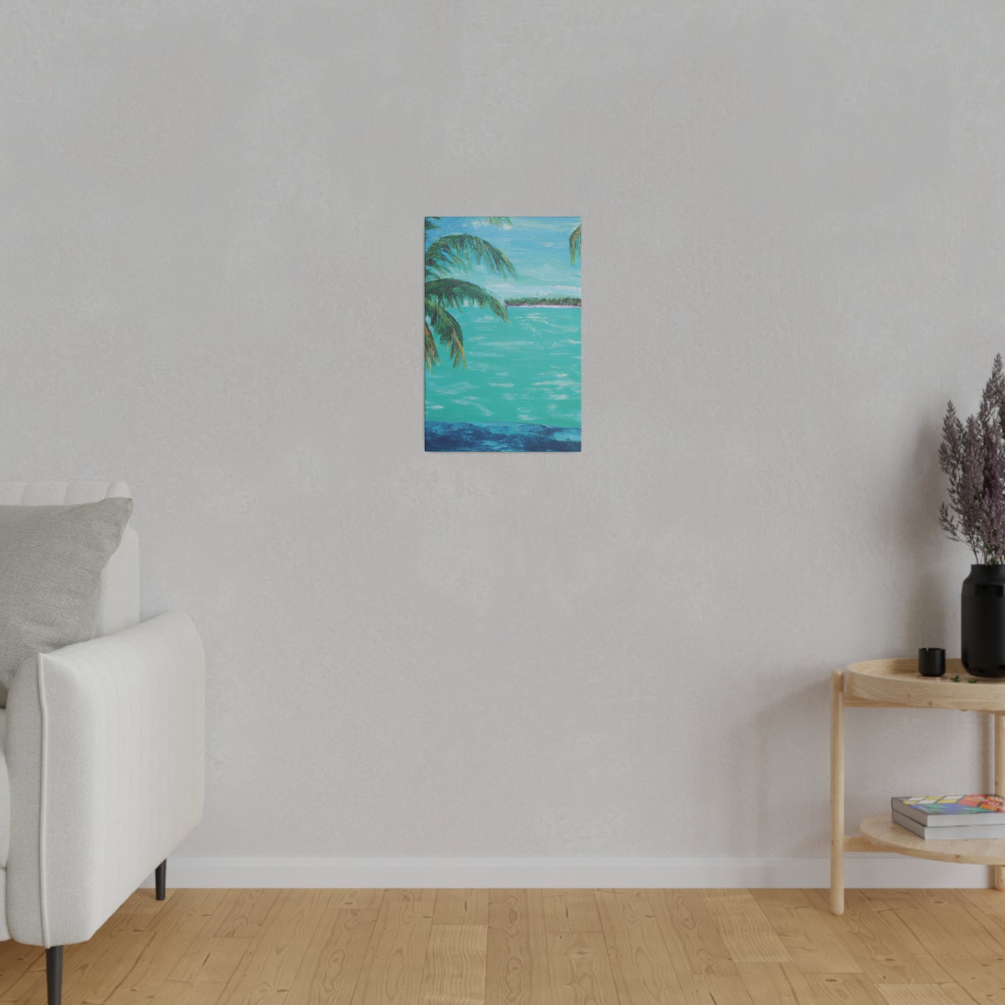 362P - Bahamas Ocean Painting Print | Bahamas | Ocean | Beach | Poster | Home Decor | Wall Art | Canvas