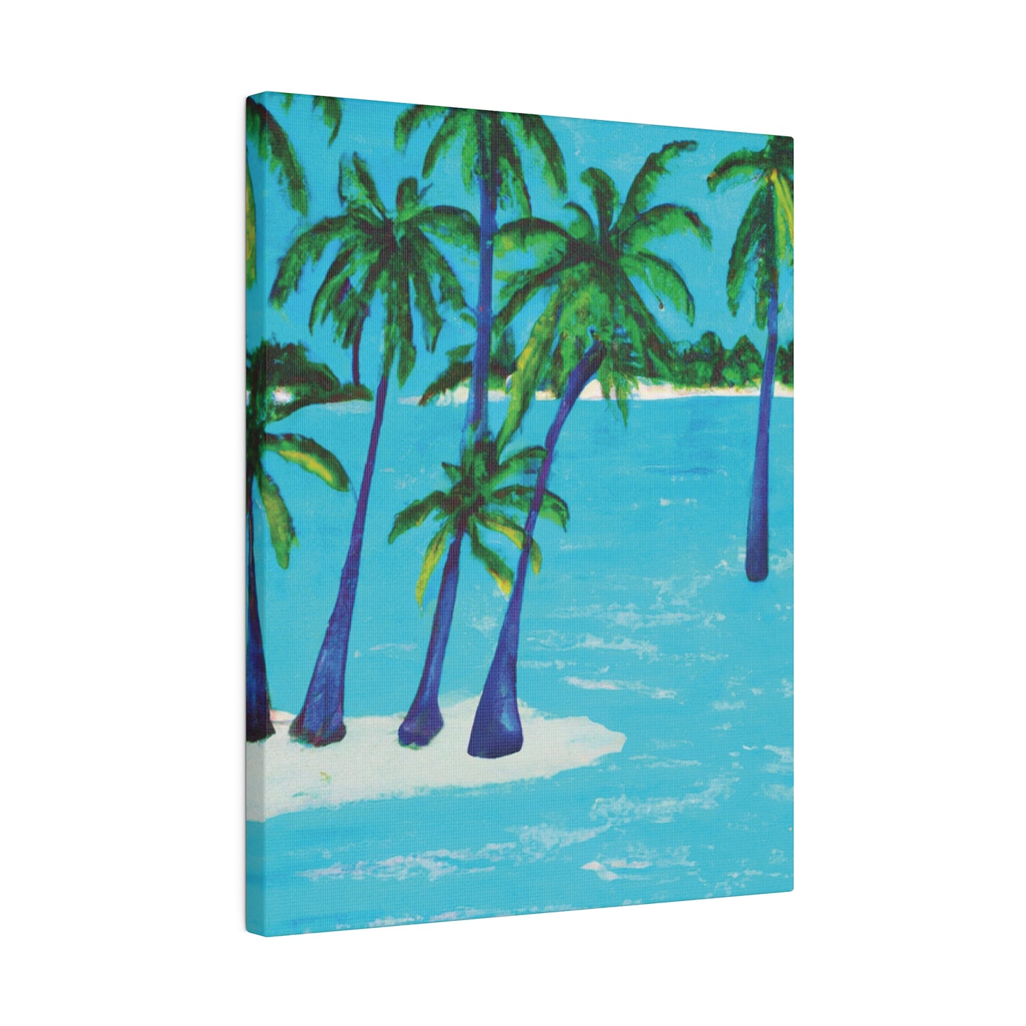 2486G - Bahamas Ocean Painting Print | Bahamas | Ocean | Beach | Poster | Home Decor | Wall Art | Canvas