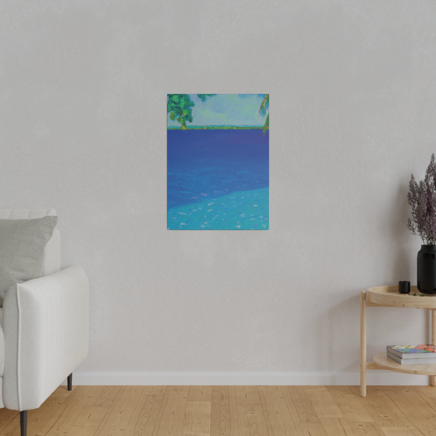 1582T - Bahamas Ocean Painting Print | Bahamas | Ocean | Beach | Poster | Home Decor | Wall Art | Canvas