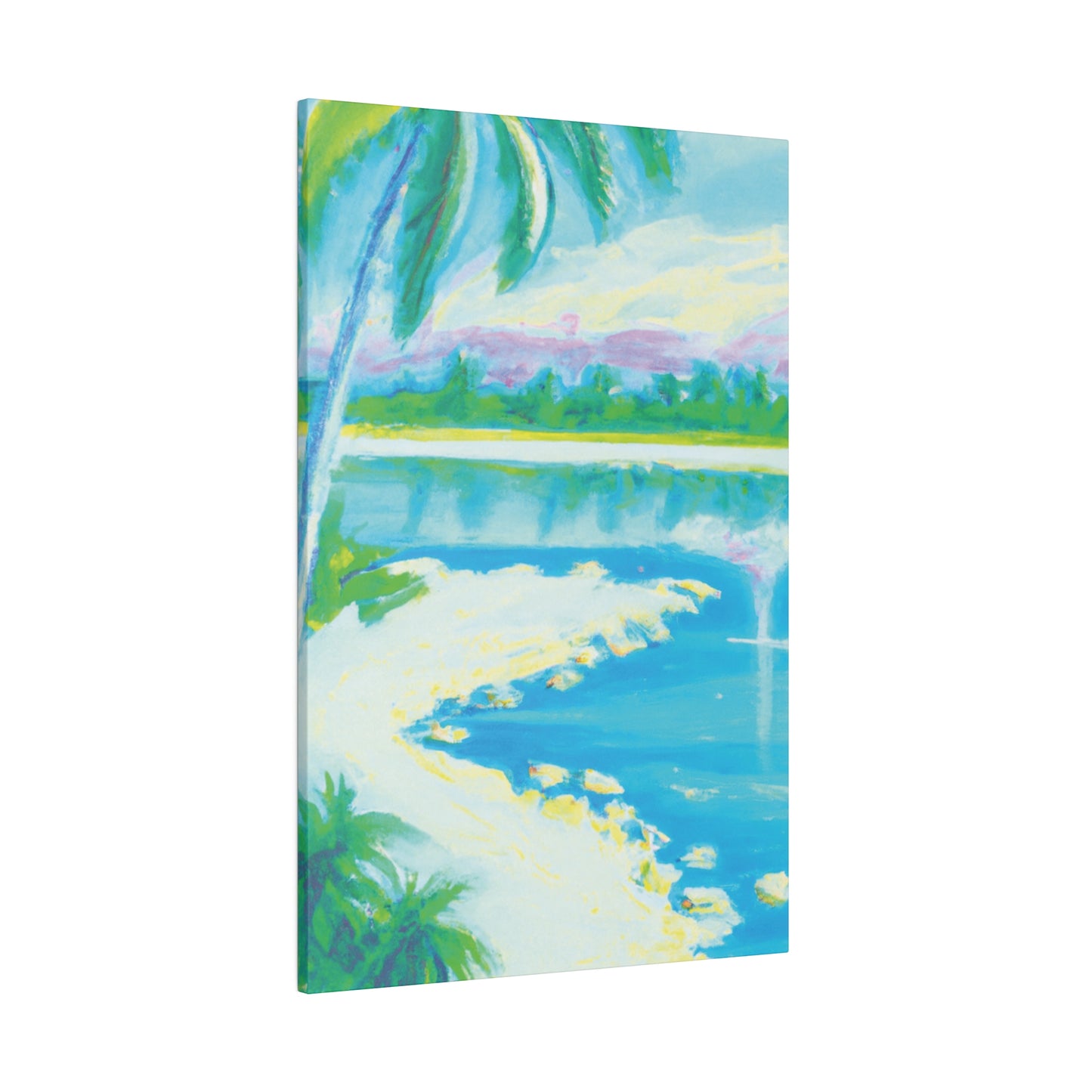 4501F - Bahamas Ocean Painting Print | Bahamas | Ocean | Beach | Poster | Home Decor | Wall Art | Canvas