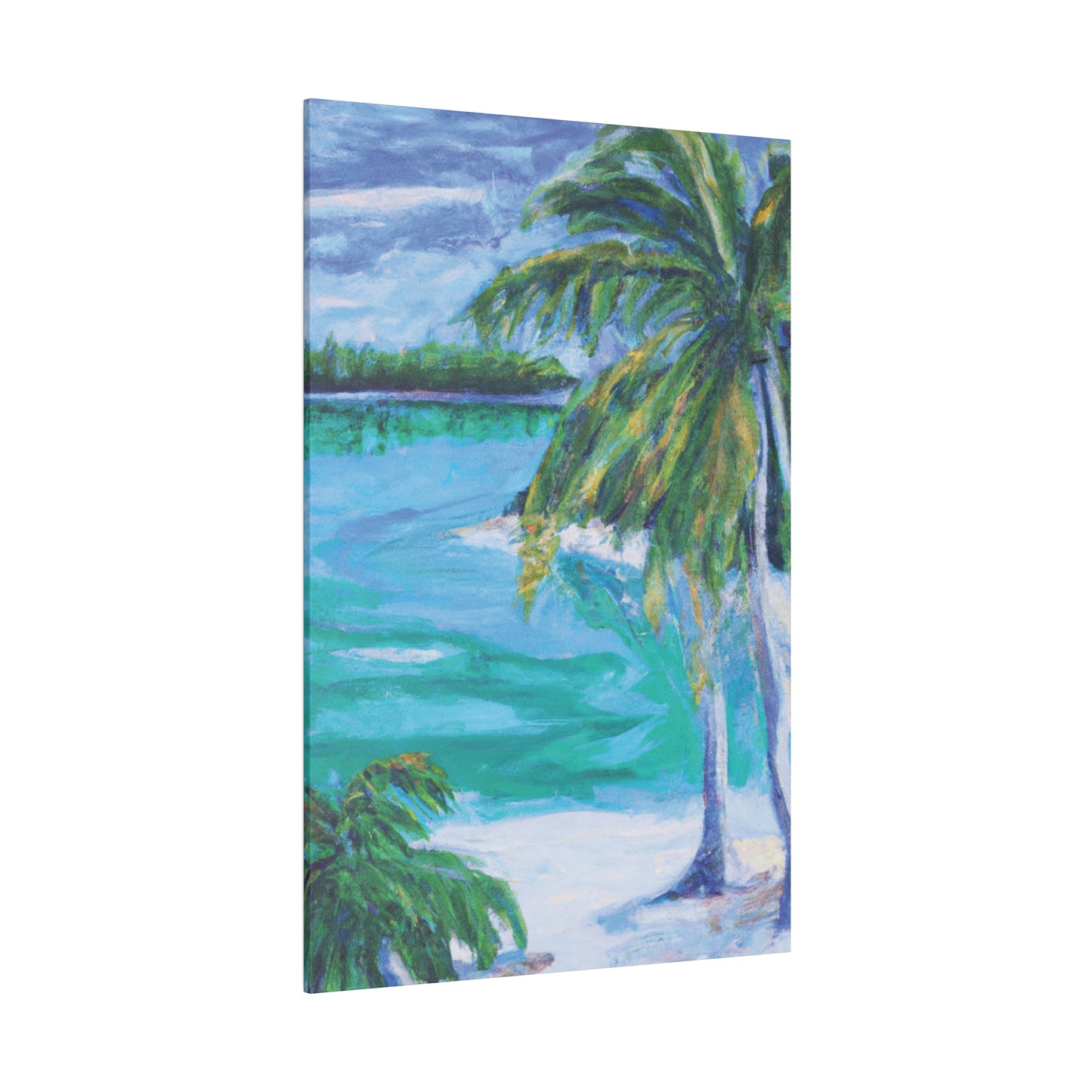 8721Q - Bahamas Ocean Painting Print | Bahamas | Ocean | Beach | Poster | Home Decor | Wall Art | Canvas