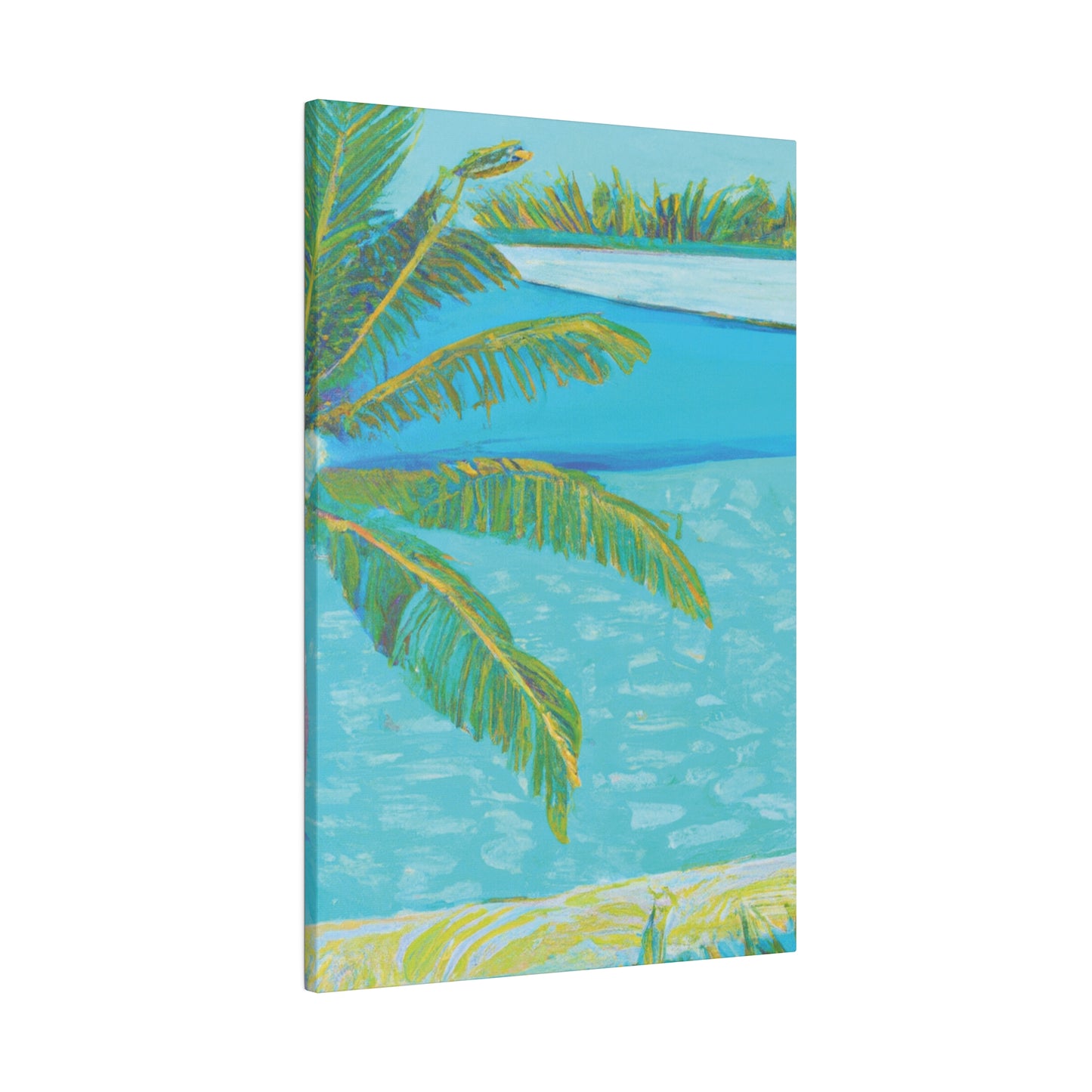 6398H - Bahamas Ocean Painting Print | Bahamas | Ocean | Beach | Poster | Home Decor | Wall Art | Canvas