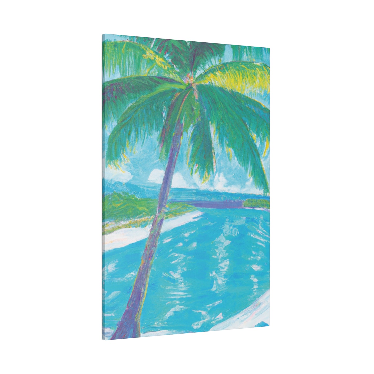 9252K - Bahamas Ocean Painting Print | Bahamas | Ocean | Beach | Poster | Home Decor | Wall Art | Canvas