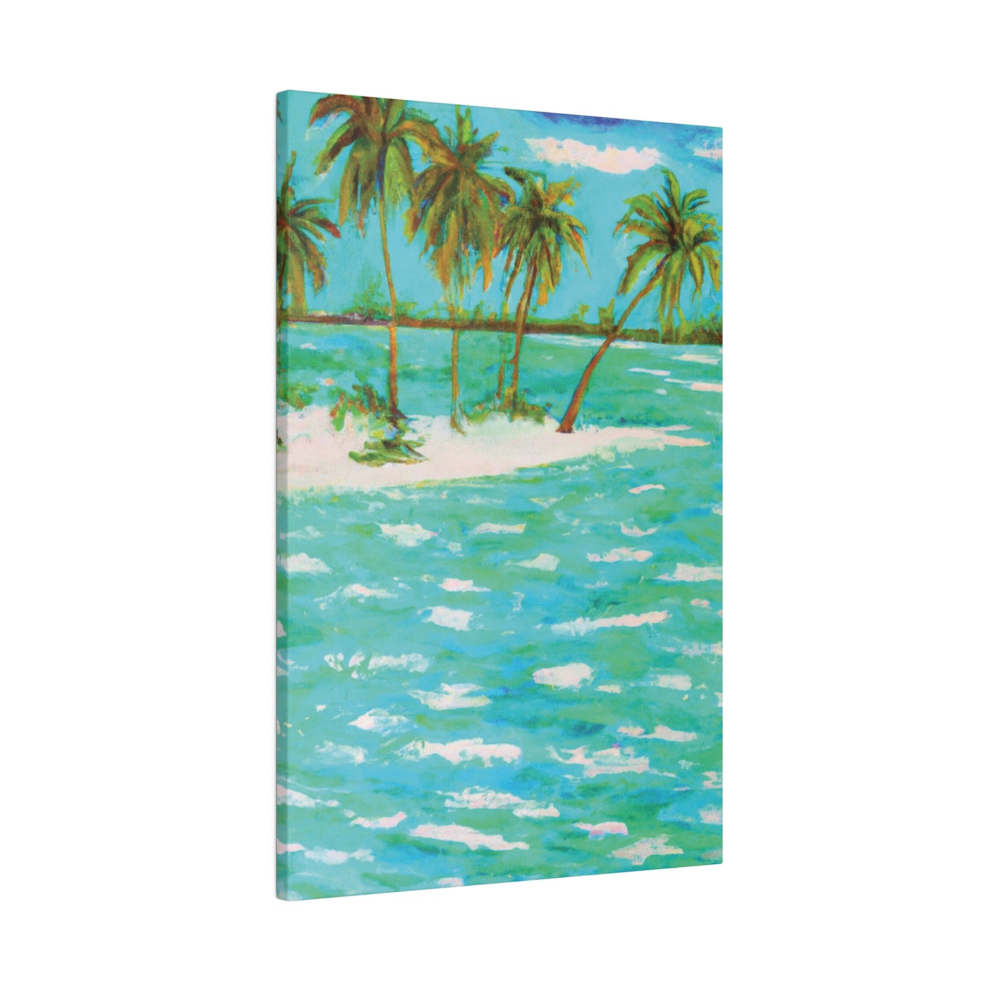 1193C - Bahamas Ocean Painting Print | Bahamas | Ocean | Beach | Poster | Home Decor | Wall Art | Canvas