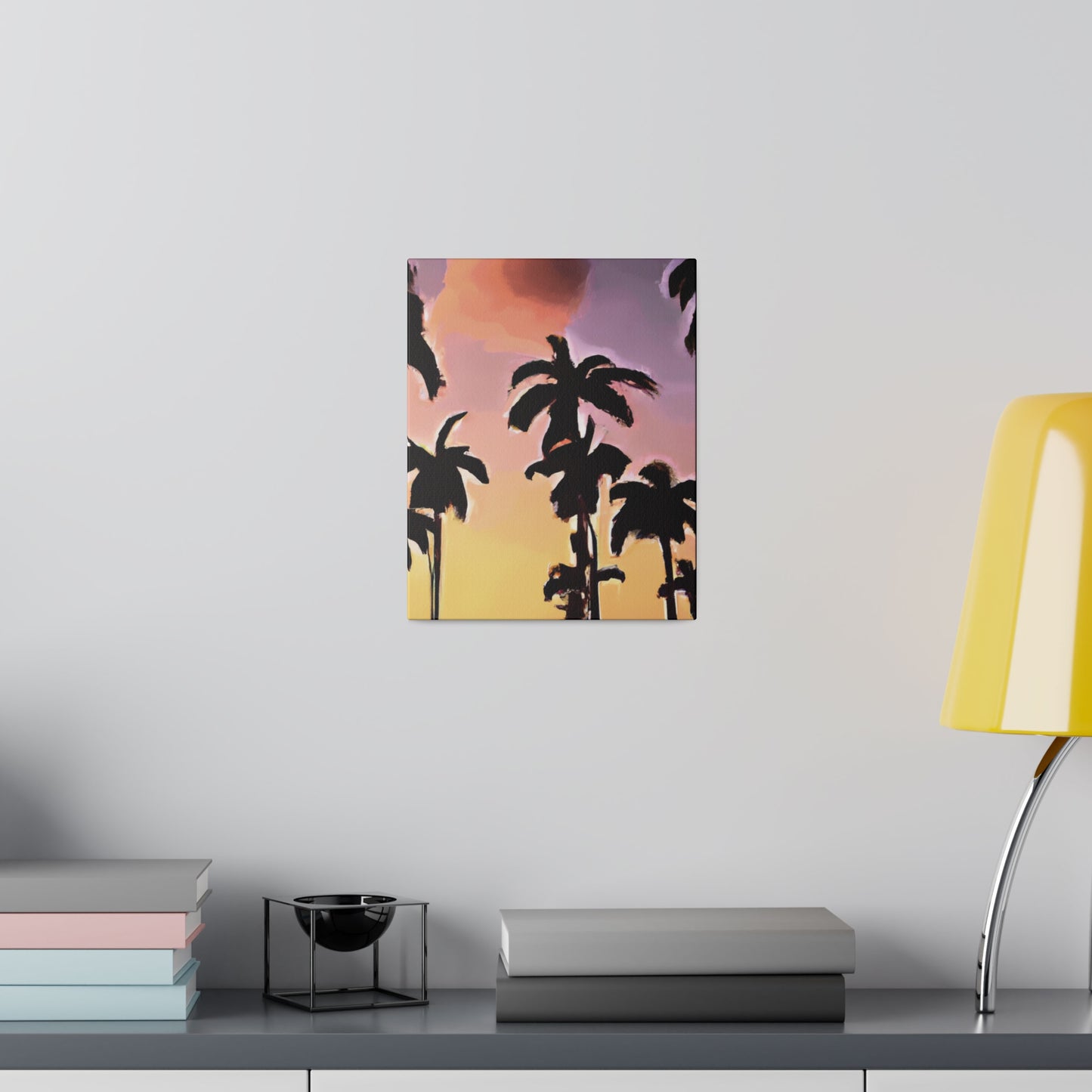 7792Z - Miami Beach Sunset Painting Print | Miami | Beach | Sunset | Poster | Home Decor | Wall Art | Canvas