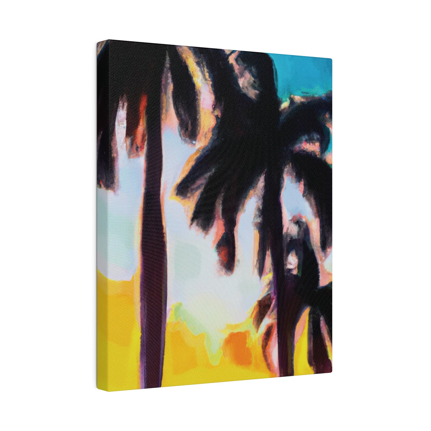 5485W - Miami Beach Sunset Painting Print | Miami | Beach | Sunset | Poster | Home Decor | Wall Art | Canvas