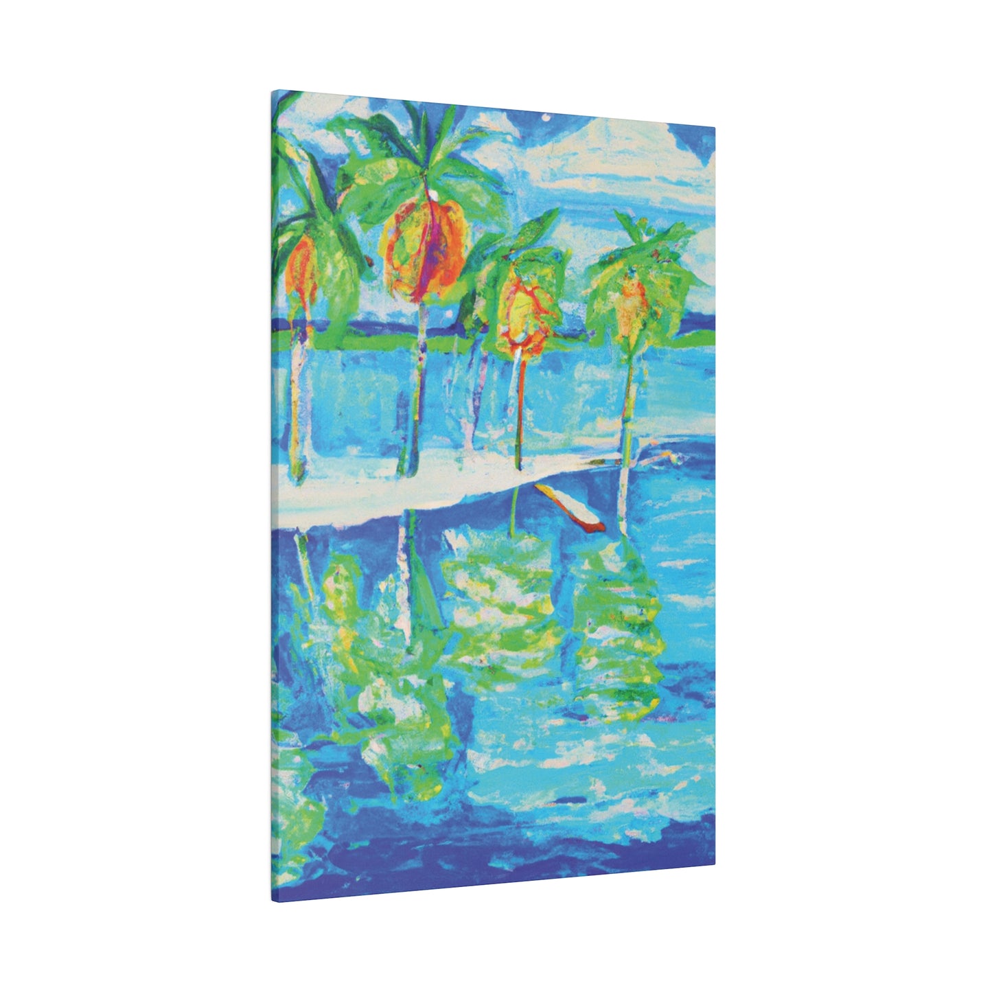 8103Q - Bahamas Ocean Painting Print | Bahamas | Ocean | Beach | Poster | Home Decor | Wall Art | Canvas