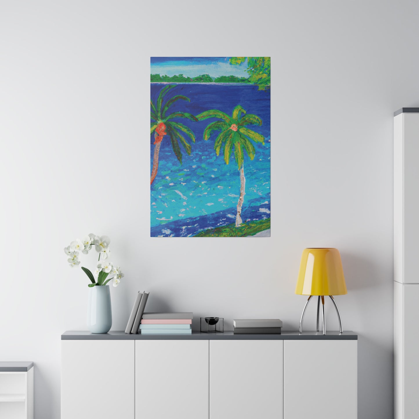 7992Z - Bahamas Ocean Painting Print | Bahamas | Ocean | Beach | Poster | Home Decor | Wall Art | Canvas