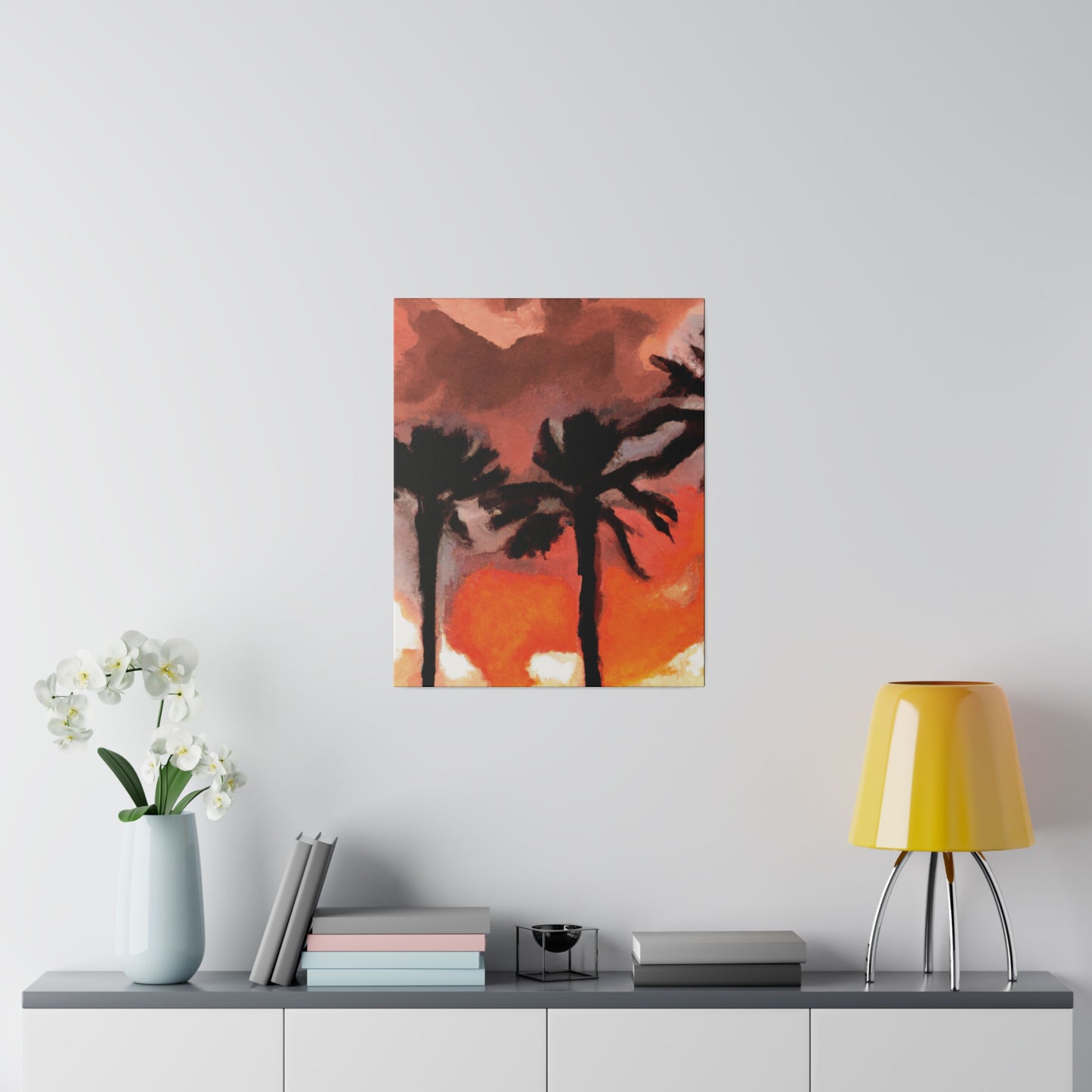 9073X - Miami Beach Sunset Painting Print | Miami | Beach | Sunset | Poster | Home Decor | Wall Art | Canvas