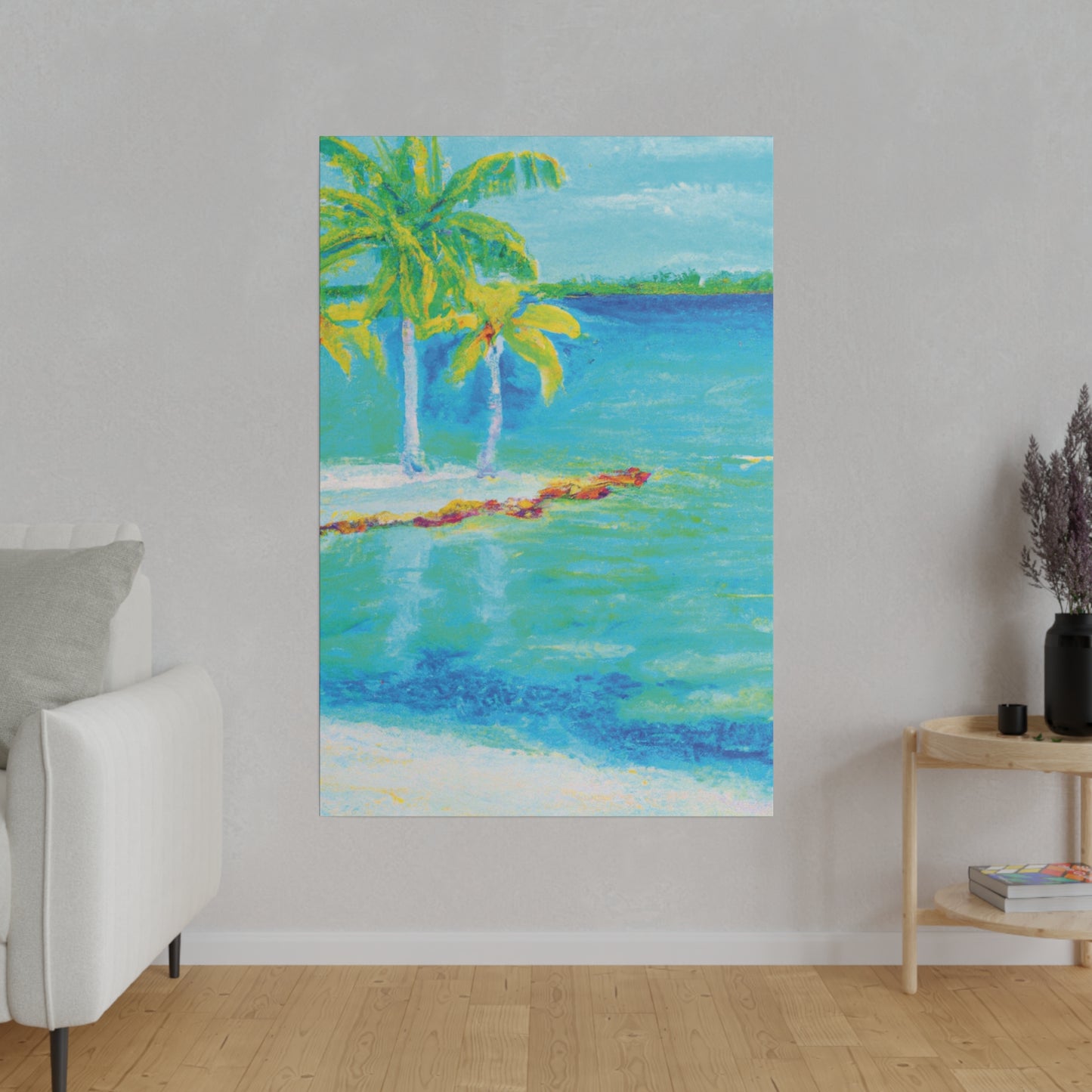 4444R - Bahamas Ocean Painting Print | Bahamas | Ocean | Beach | Poster | Home Decor | Wall Art | Canvas