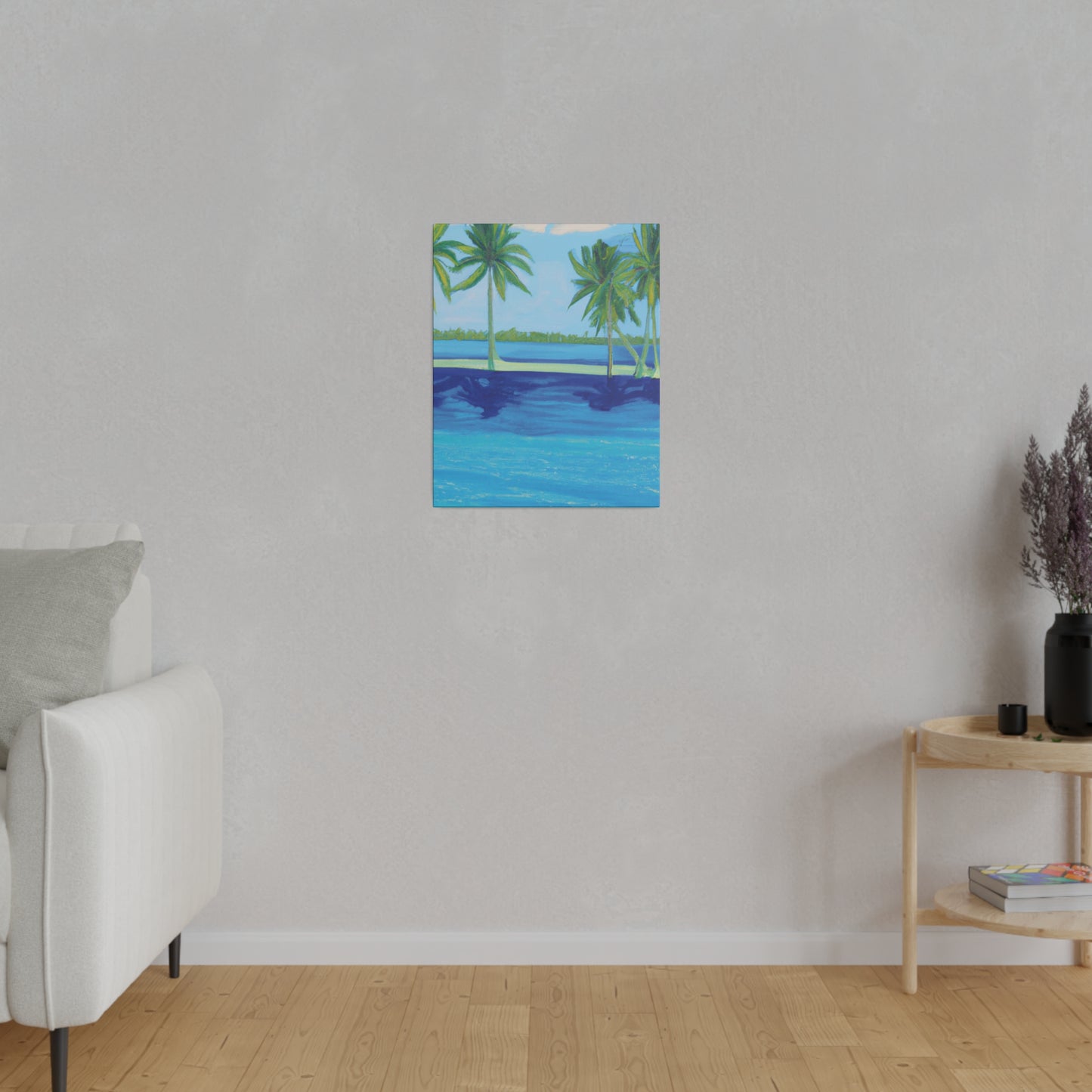 9589F - Bahamas Ocean Painting Print | Bahamas | Ocean | Beach | Poster | Home Decor | Wall Art | Canvas