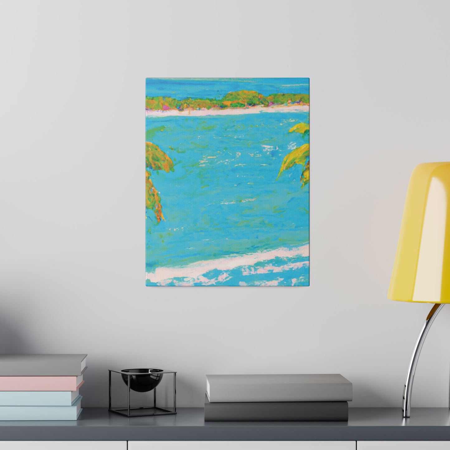 4783Z - Bahamas Ocean Painting Print | Bahamas | Ocean | Beach | Poster | Home Decor | Wall Art | Canvas