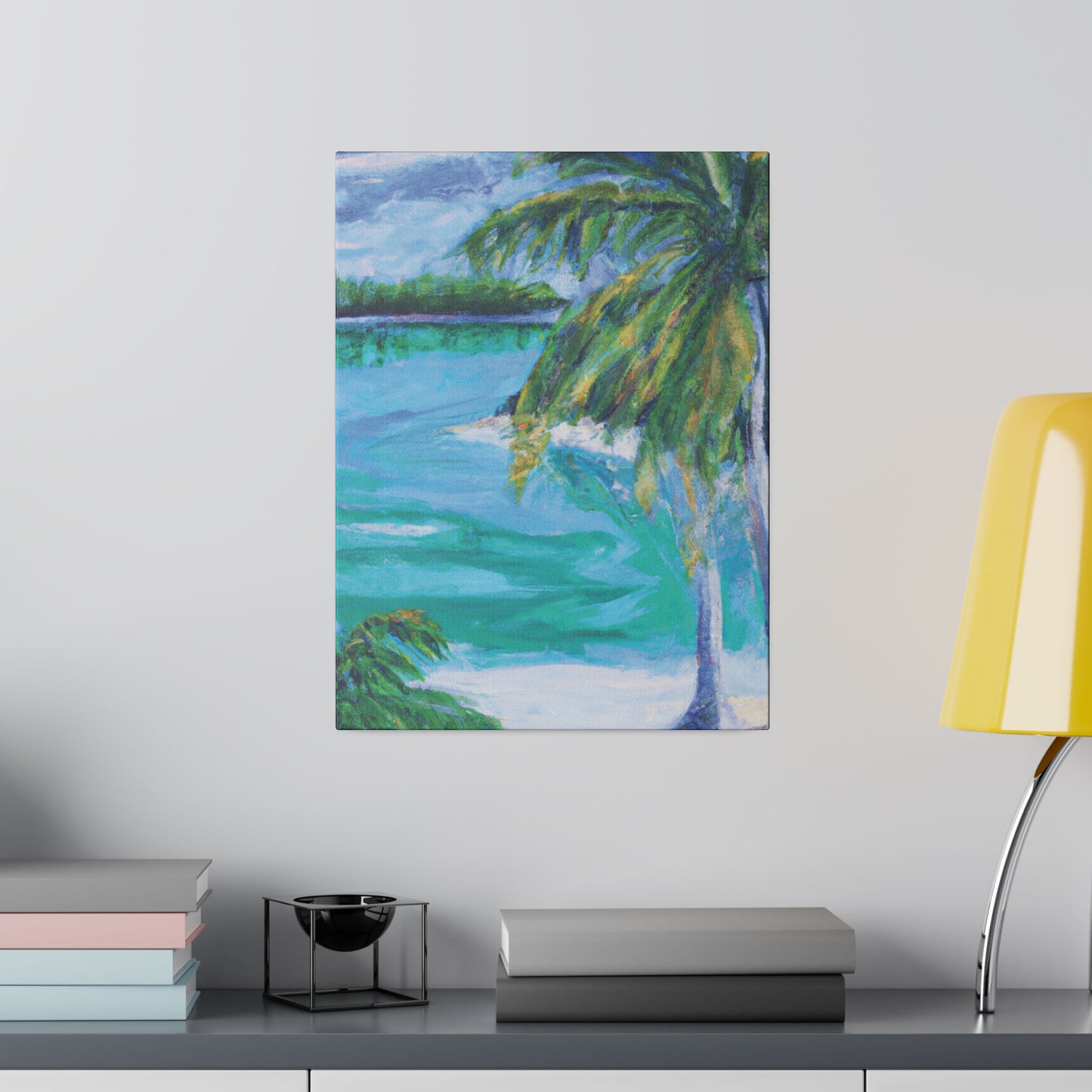 8721Q - Bahamas Ocean Painting Print | Bahamas | Ocean | Beach | Poster | Home Decor | Wall Art | Canvas