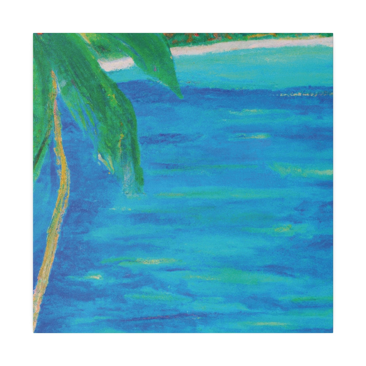9272V - Bahamas Ocean Painting Print | Bahamas | Ocean | Beach | Poster | Home Decor | Wall Art | Canvas