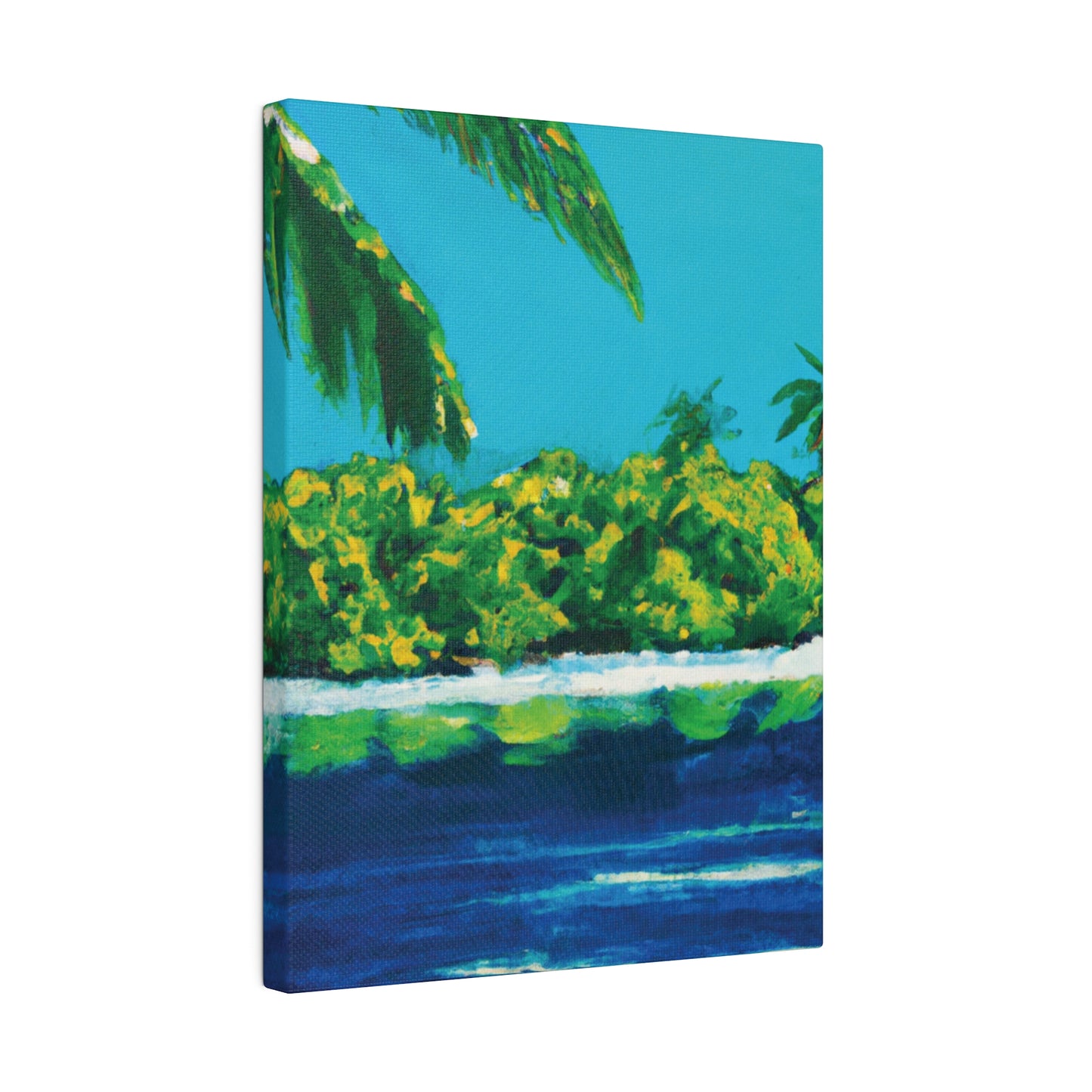 2473X - Bahamas Ocean Painting Print | Bahamas | Ocean | Beach | Poster | Home Decor | Wall Art | Canvas