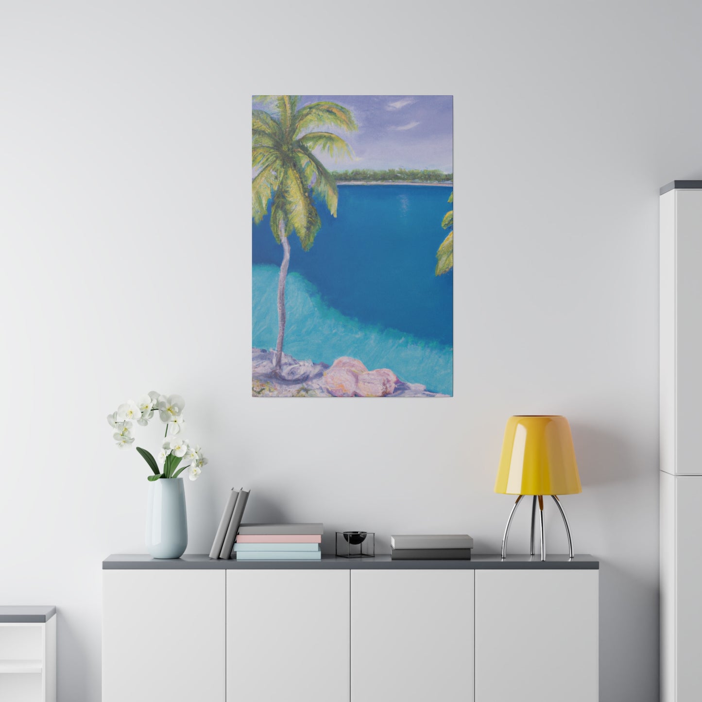 8739X - Bahamas Ocean Painting Print | Bahamas | Ocean | Beach | Poster | Home Decor | Wall Art | Canvas