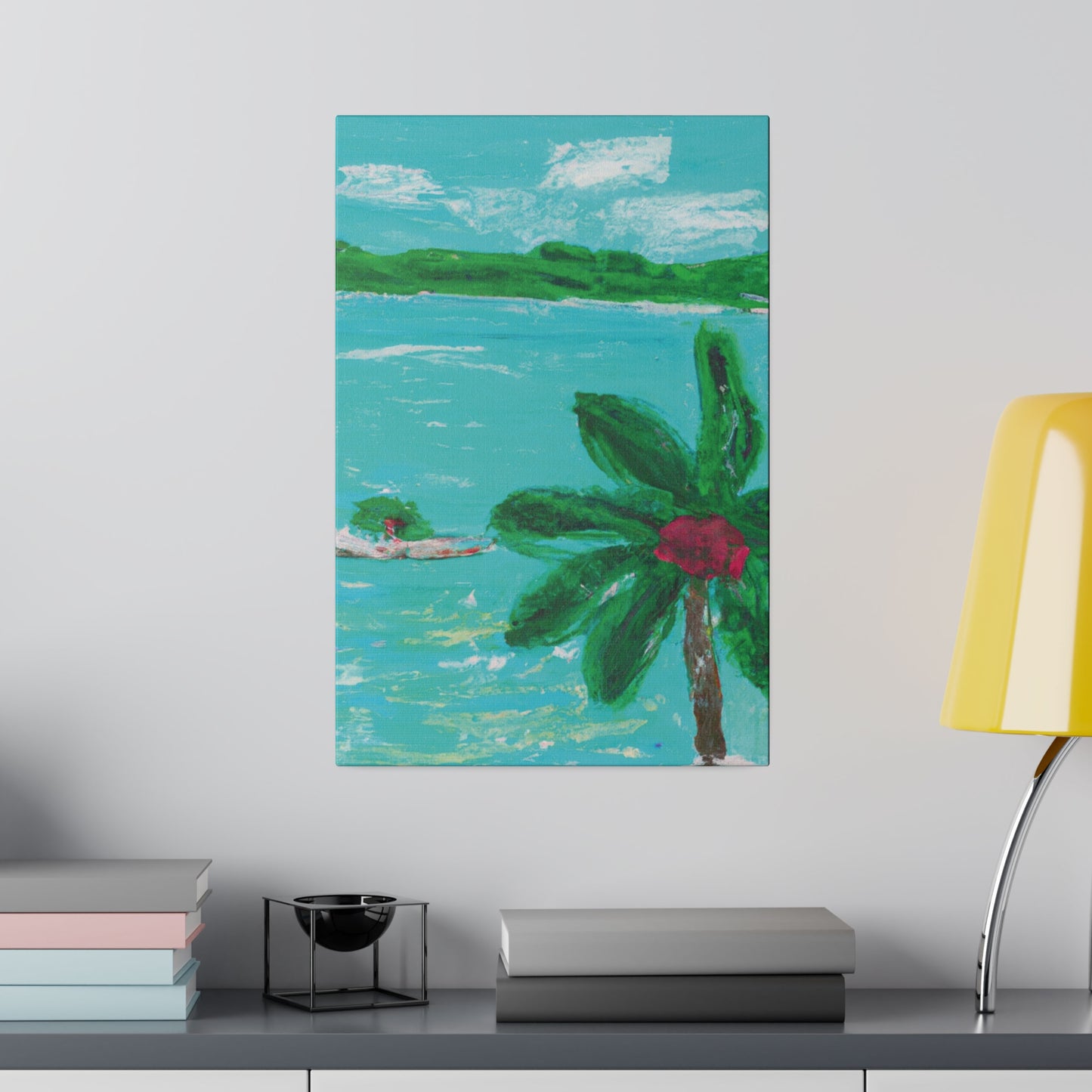 5627Q - Bahamas Ocean Painting Print | Bahamas | Ocean | Beach | Poster | Home Decor | Wall Art | Canvas