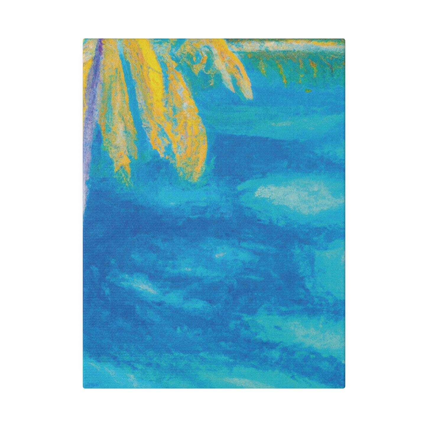 5874A - Bahamas Ocean Painting Print | Bahamas | Ocean | Beach | Poster | Home Decor | Wall Art | Canvas