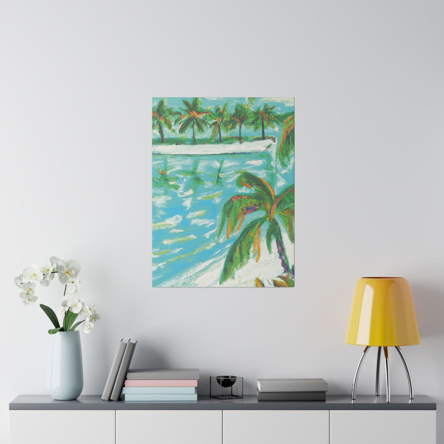 7103O - Bahamas Ocean Painting Print | Bahamas | Ocean | Beach | Poster | Home Decor | Wall Art | Canvas