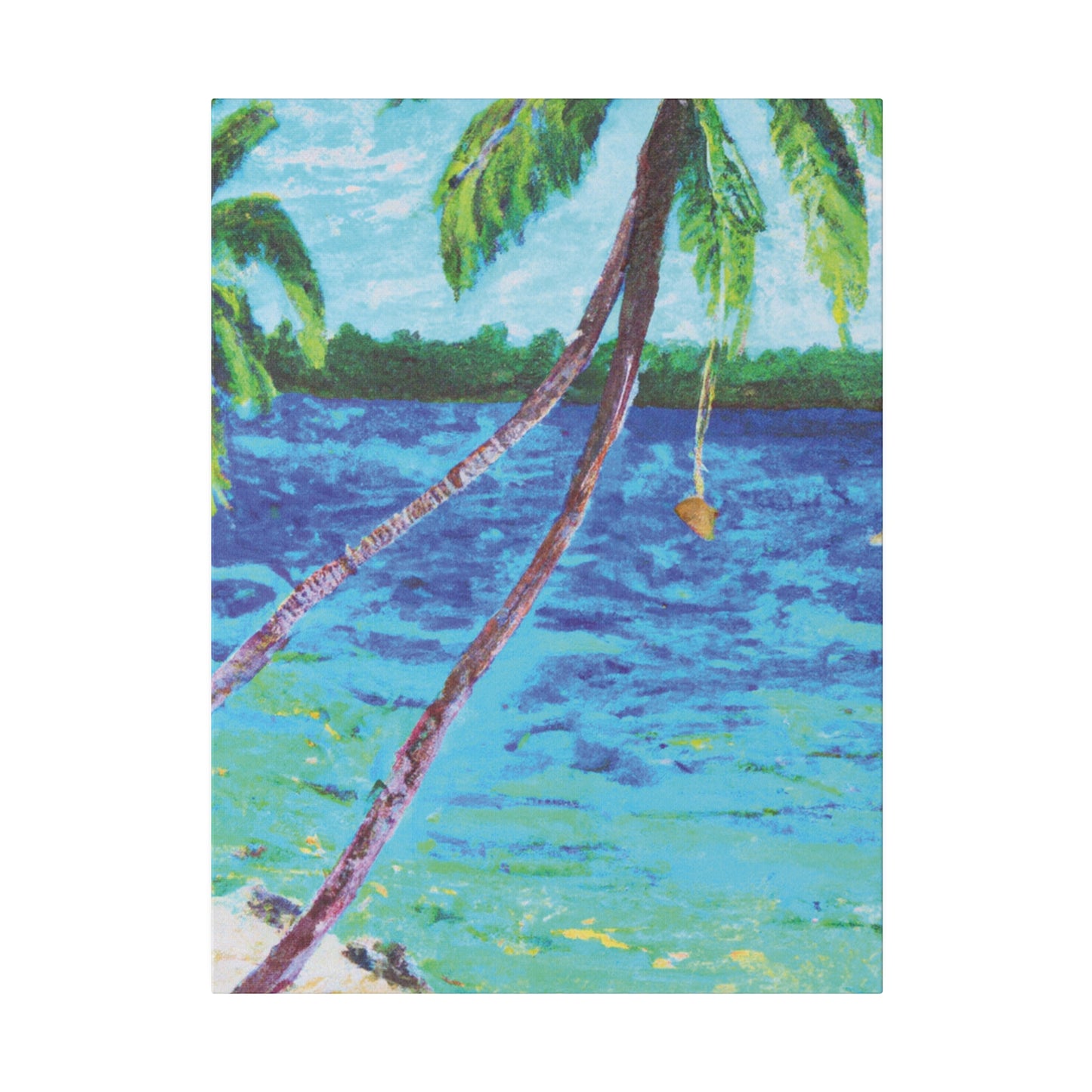 4564E - Bahamas Ocean Painting Print | Bahamas | Ocean | Beach | Poster | Home Decor | Wall Art | Canvas