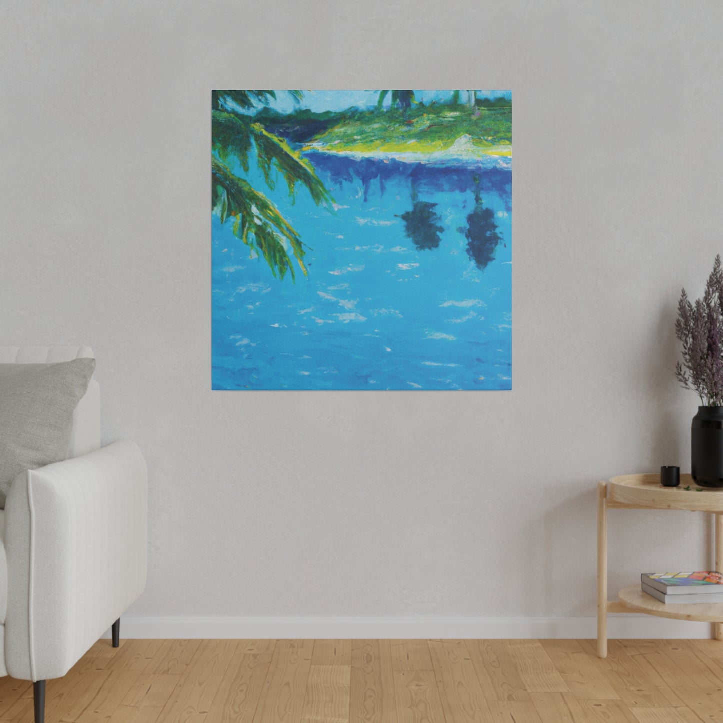 4568T - Bahamas Ocean Painting Print | Bahamas | Ocean | Beach | Poster | Home Decor | Wall Art | Canvas