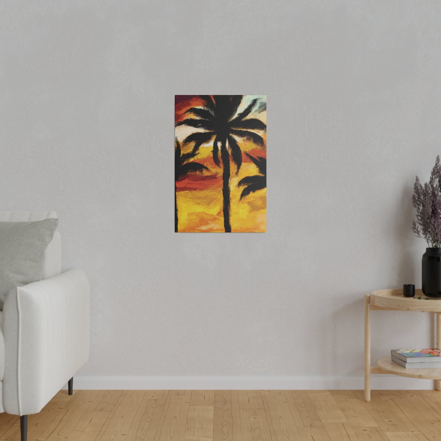 3122C - Miami Beach Sunset Painting Print | Miami | Beach | Sunset | Poster | Home Decor | Wall Art | Canvas