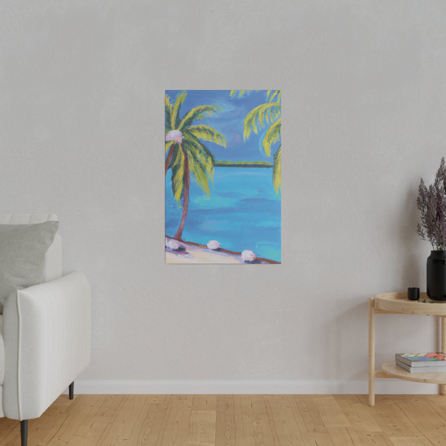 8164W - Bahamas Ocean Painting Print | Bahamas | Ocean | Beach | Poster | Home Decor | Wall Art | Canvas