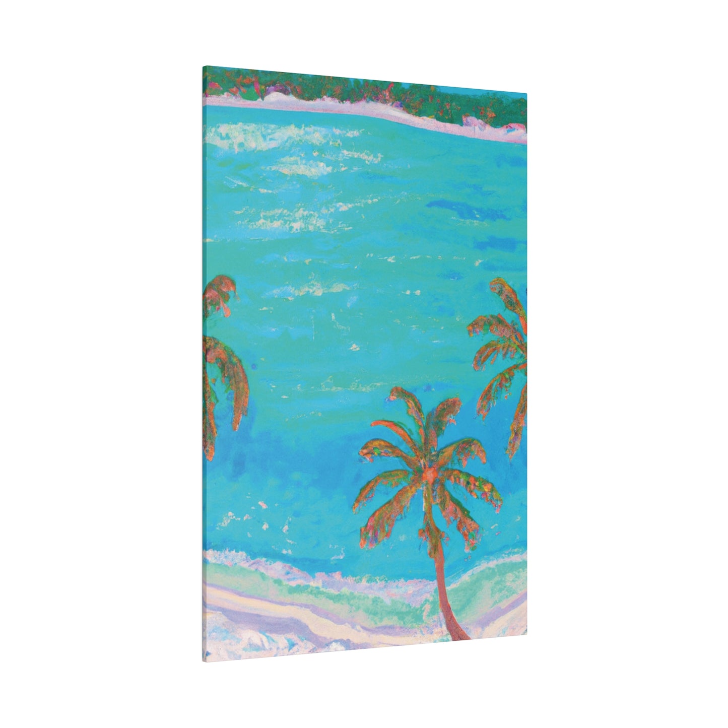 4532X - Bahamas Ocean Painting Print | Bahamas | Ocean | Beach | Poster | Home Decor | Wall Art | Canvas