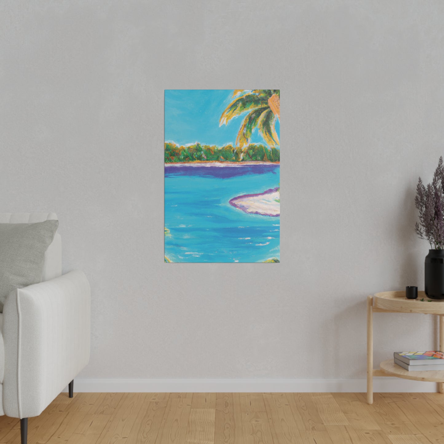 6781B - Bahamas Ocean Painting Print | Bahamas | Ocean | Beach | Poster | Home Decor | Wall Art | Canvas