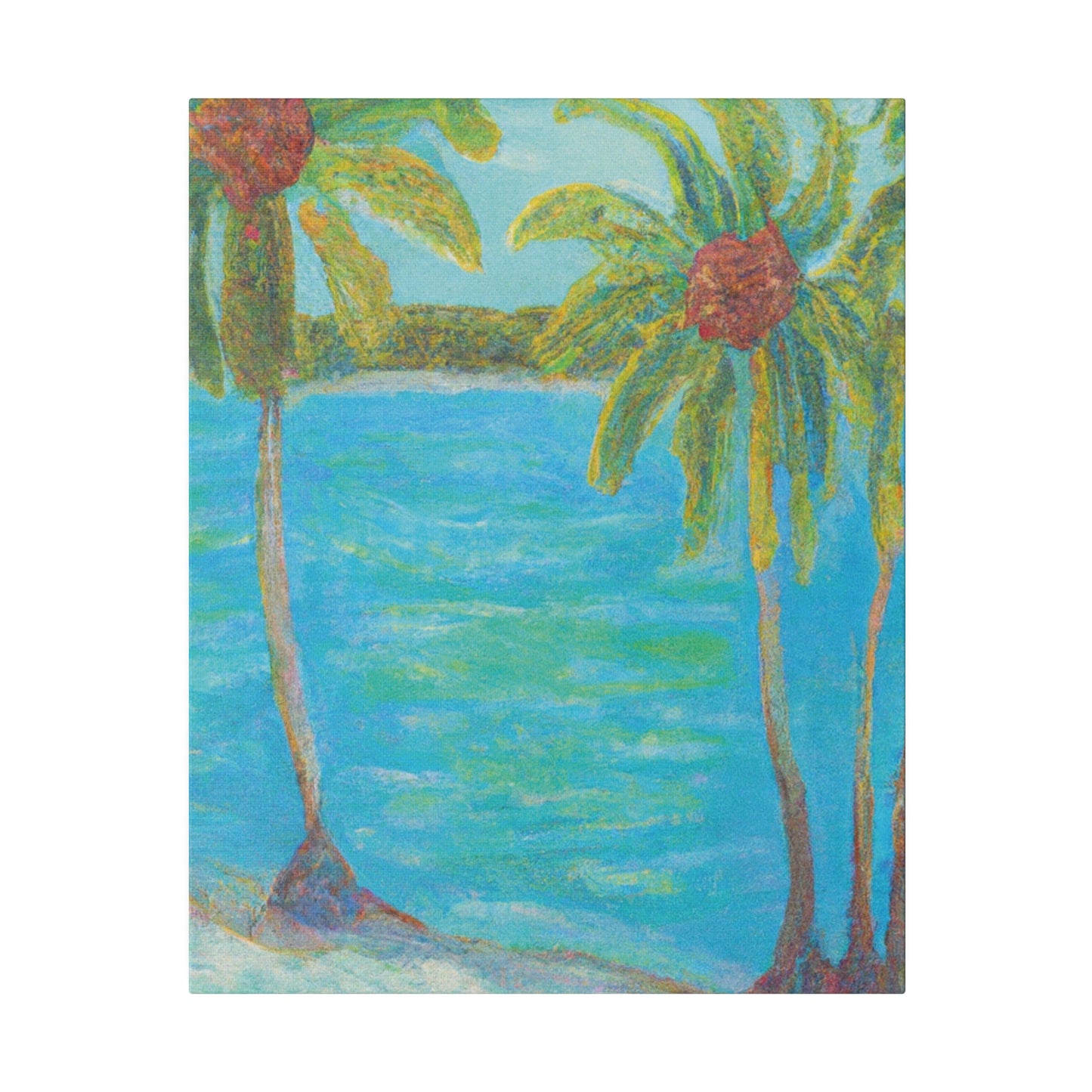 3357G - Bahamas Ocean Painting Print | Bahamas | Ocean | Beach | Poster | Home Decor | Wall Art | Canvas