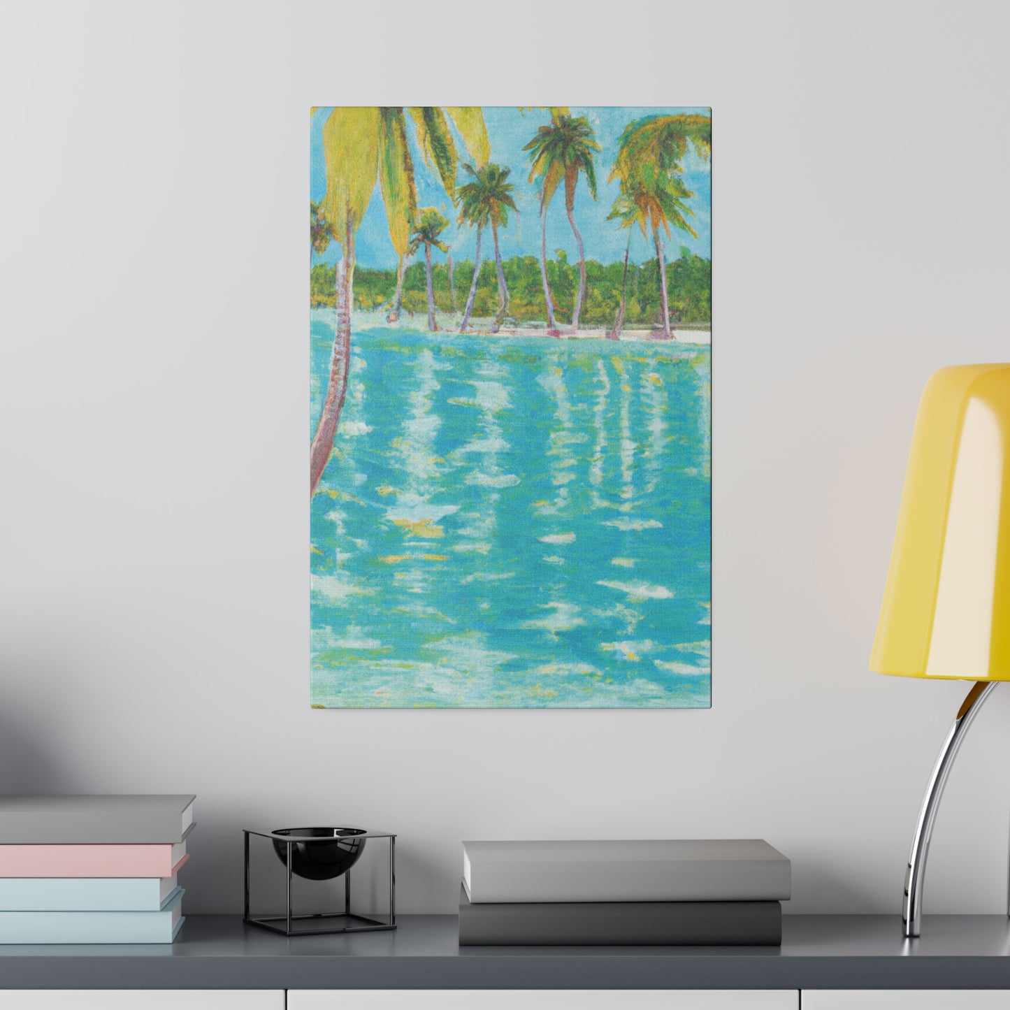 8537R - Bahamas Ocean Painting Print | Bahamas | Ocean | Beach | Poster | Home Decor | Wall Art | Canvas