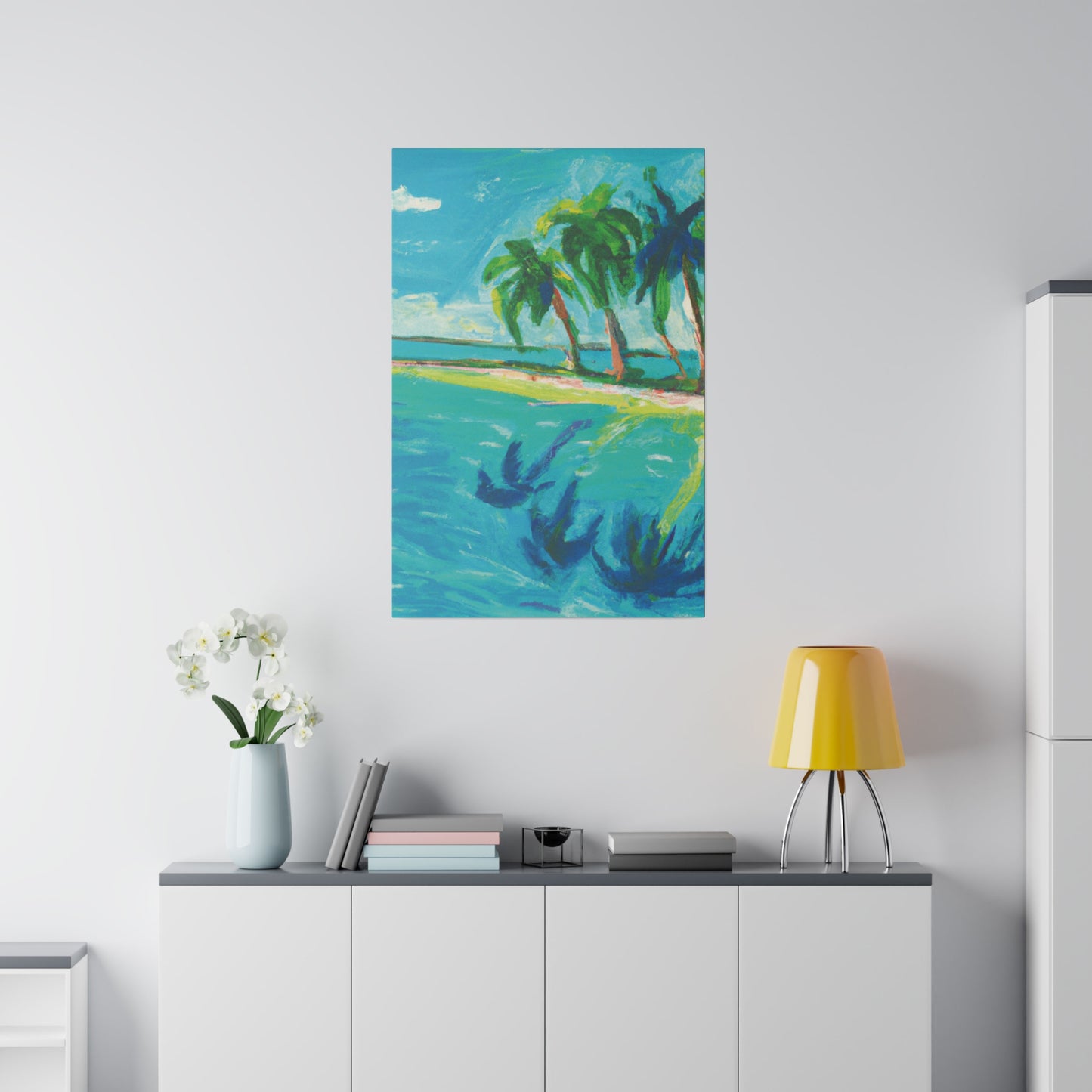 7326Z - Bahamas Ocean Painting Print | Bahamas | Ocean | Beach | Poster | Home Decor | Wall Art | Canvas