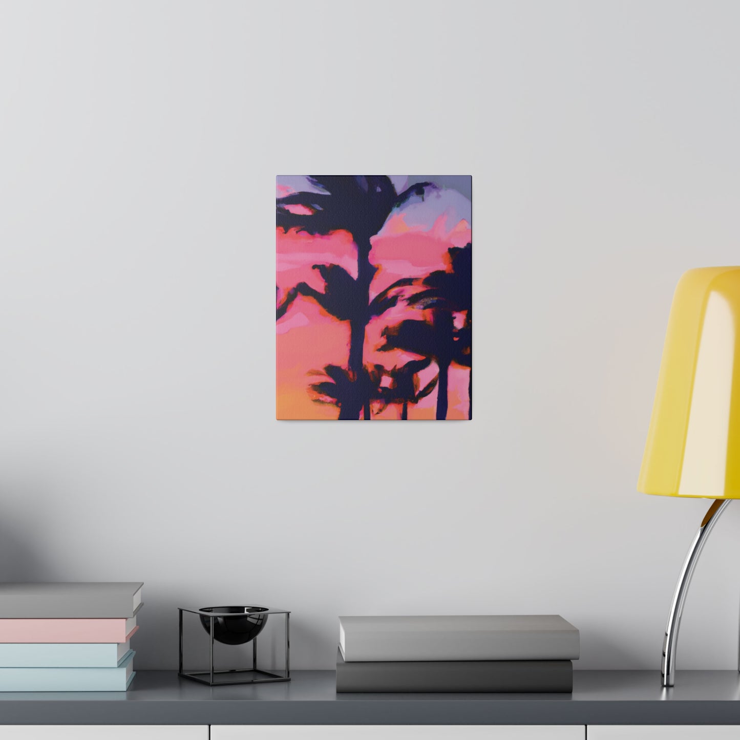 7993P - Miami Beach Sunset Painting Print | Miami | Beach | Sunset | Poster | Home Decor | Wall Art | Canvas