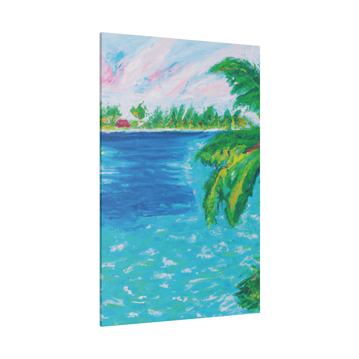 3265X - Bahamas Ocean Painting Print | Bahamas | Ocean | Beach | Poster | Home Decor | Wall Art | Canvas